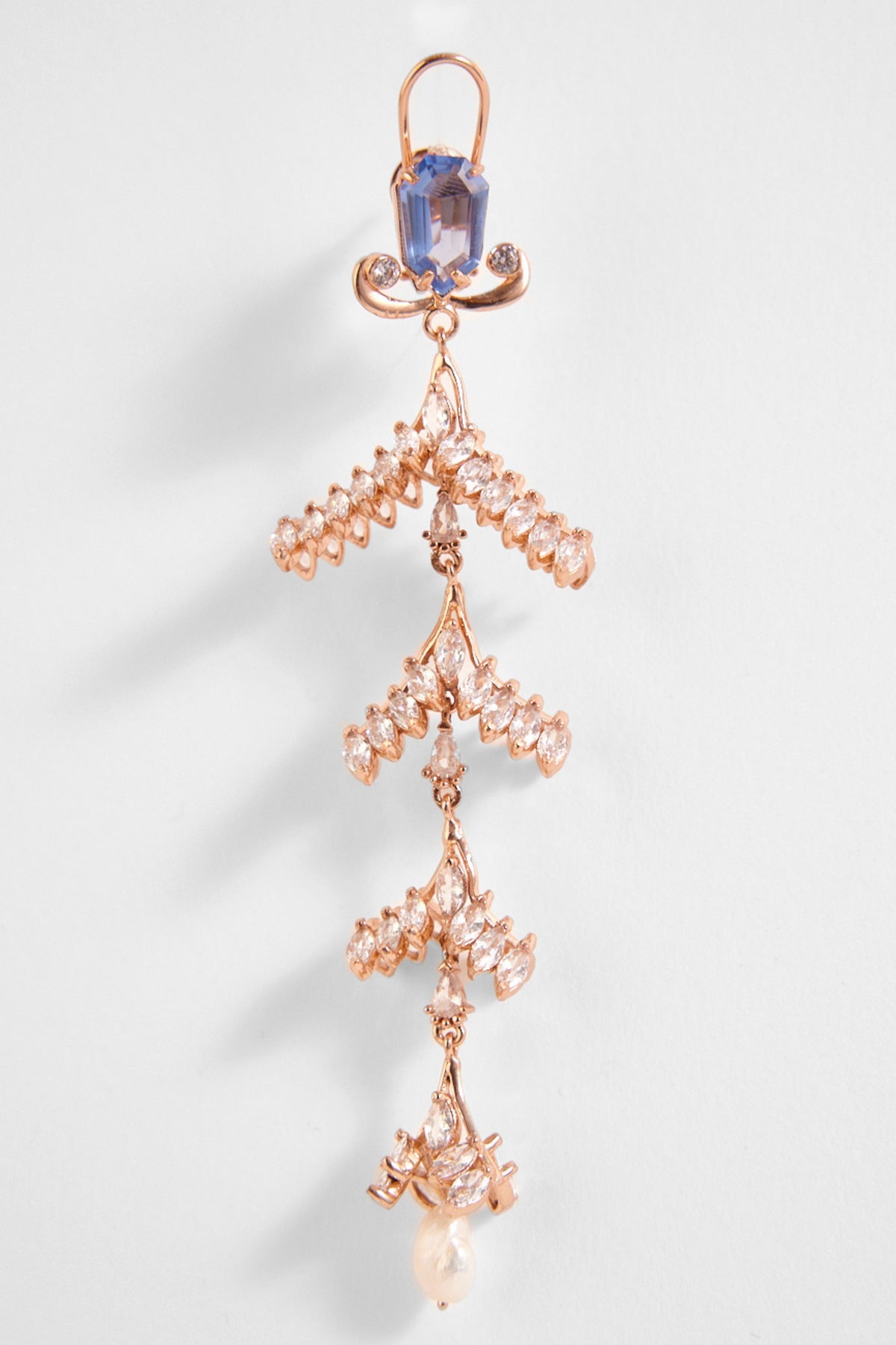 Le Sunset Palm Free Fall Earrings