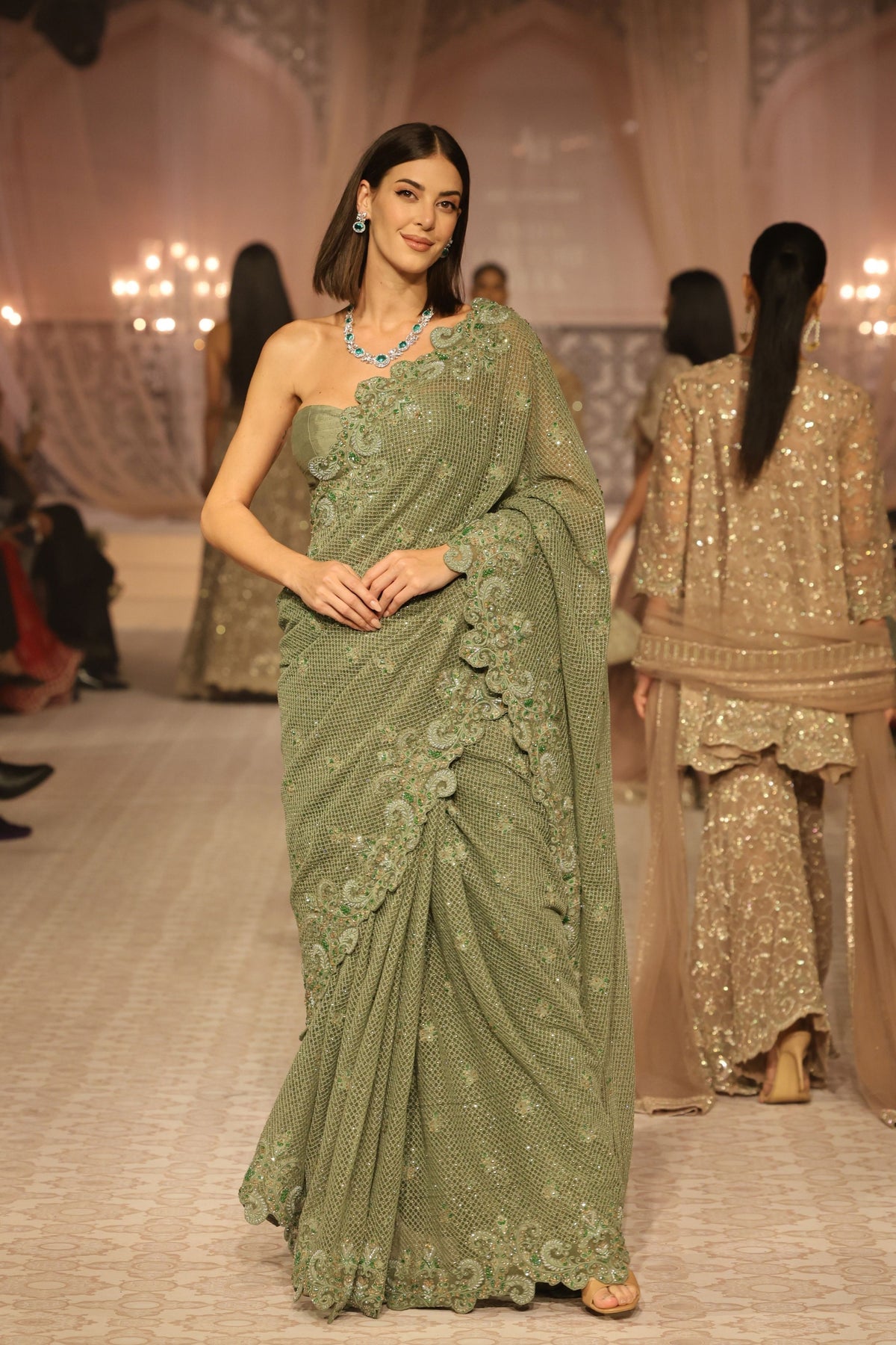 Estella Saree With Corset