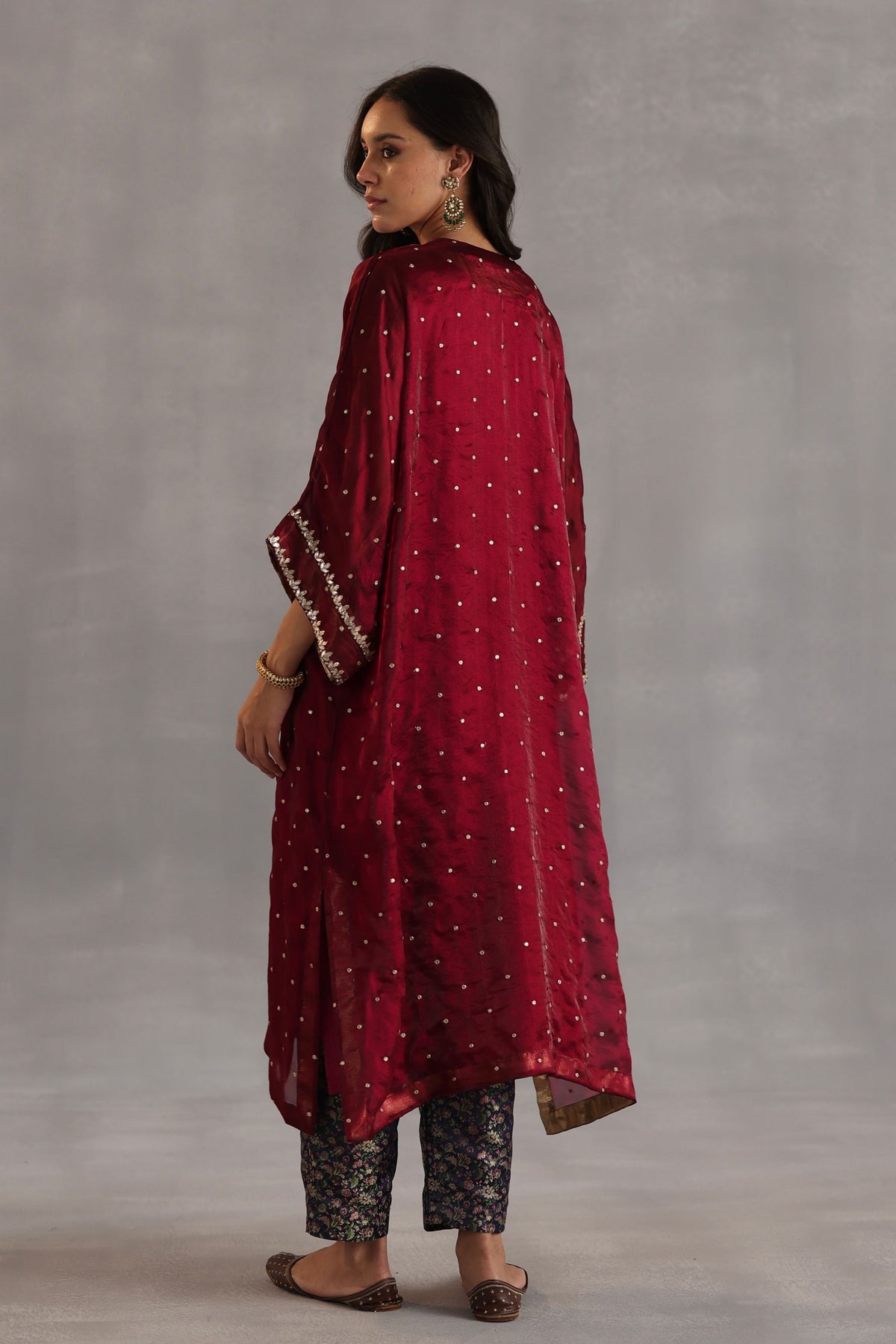 Chakra Red Kurta Set