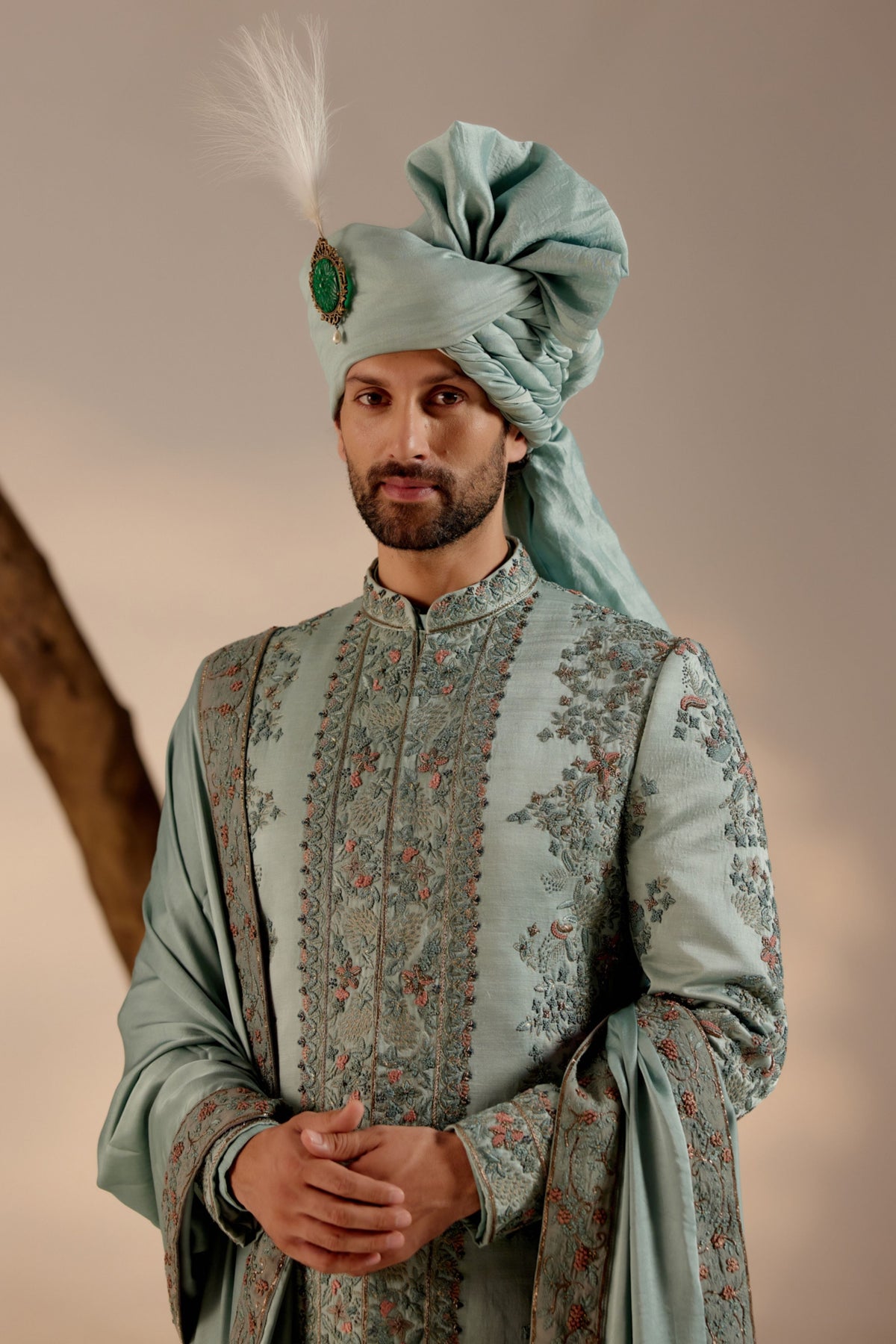 Chateau Bloom Sherwani Set