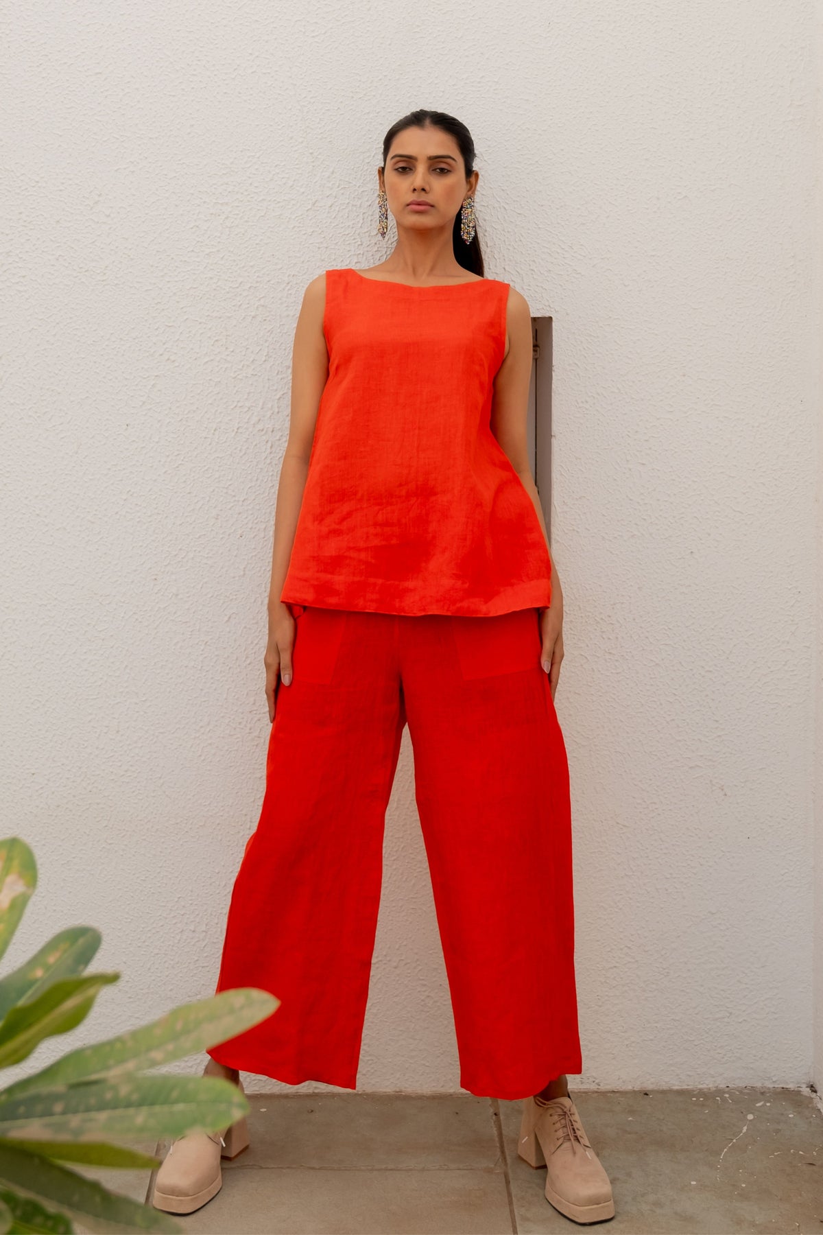 Scarlet Orange Top