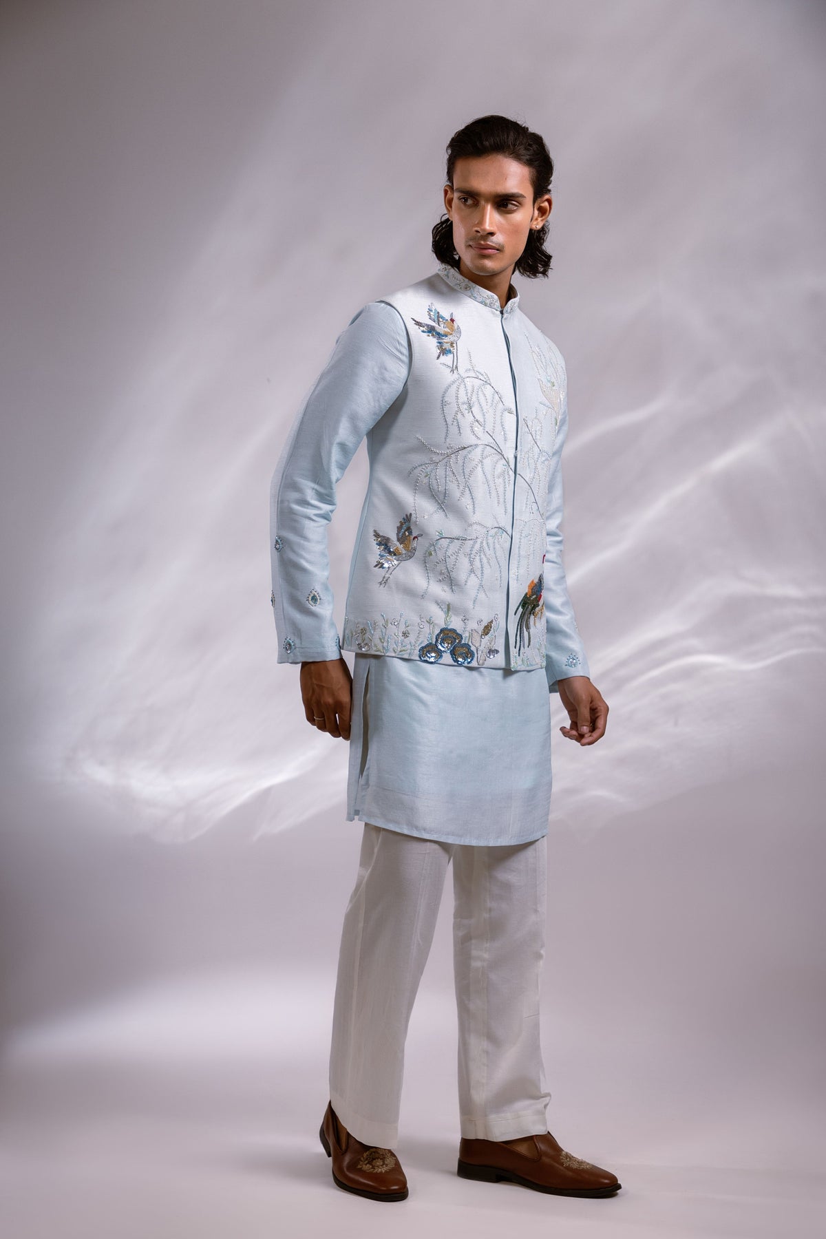 Aarin Nehru Jacket Set