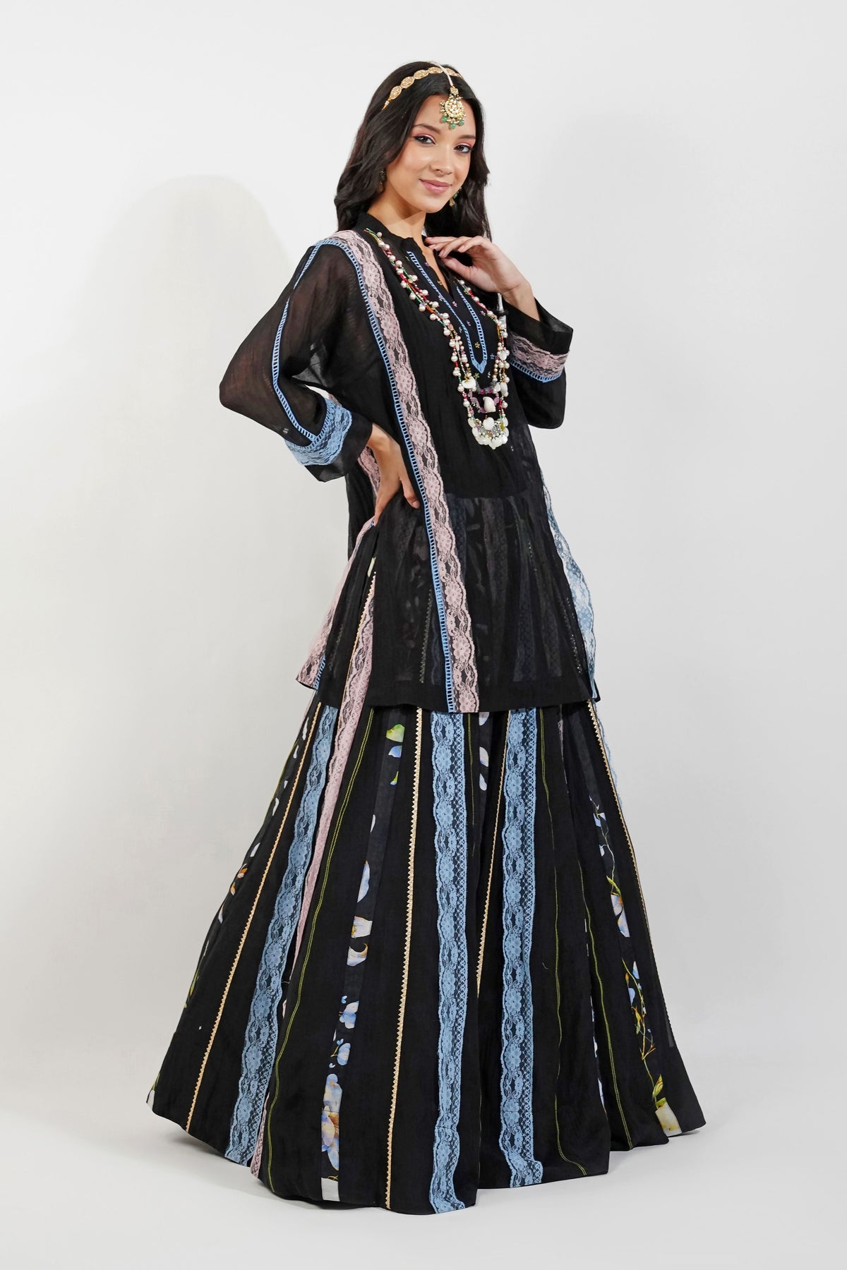 Shabby Chic Lehenga Set