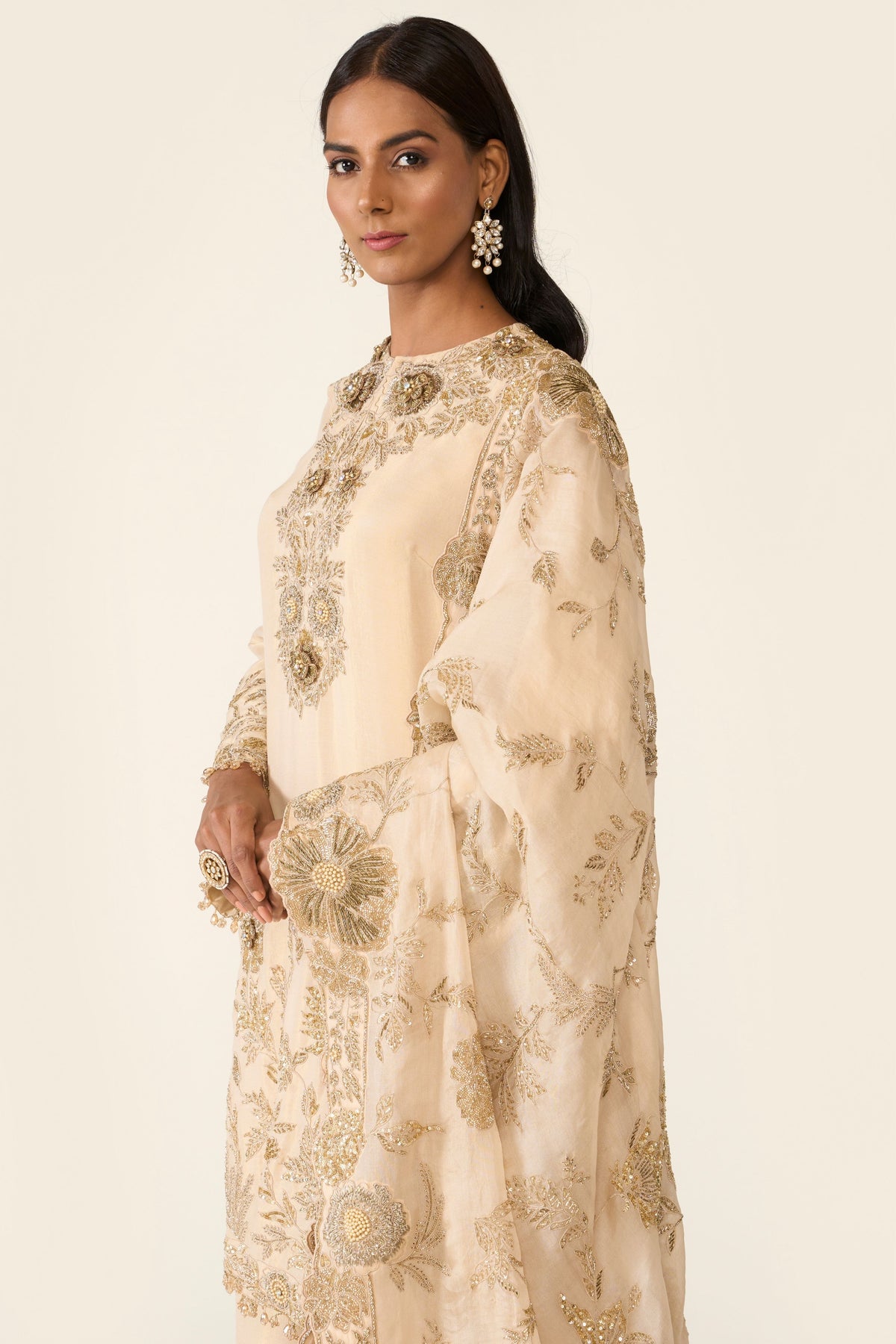 Golden Kurta Set