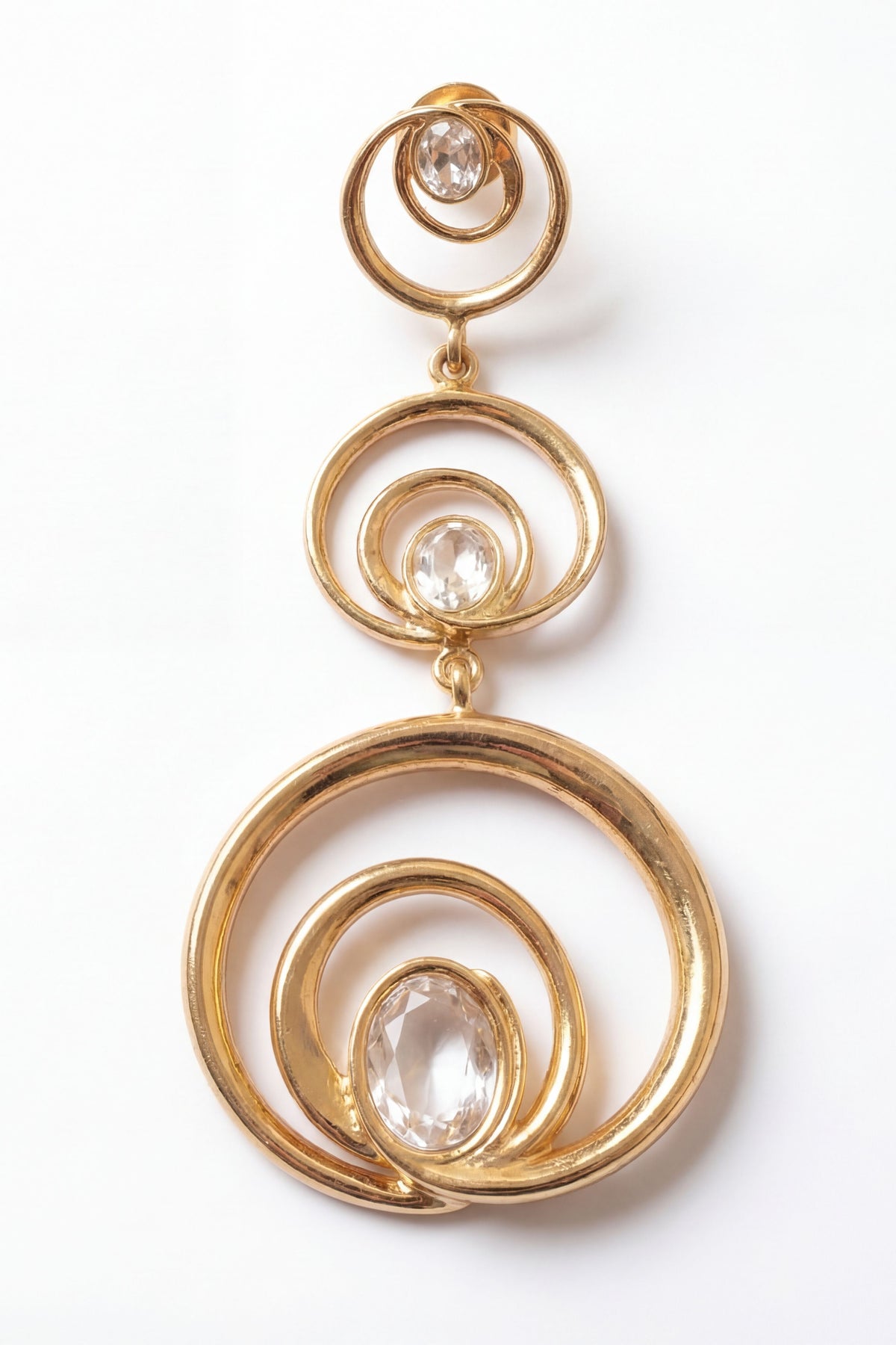 Wave Trio Earrings