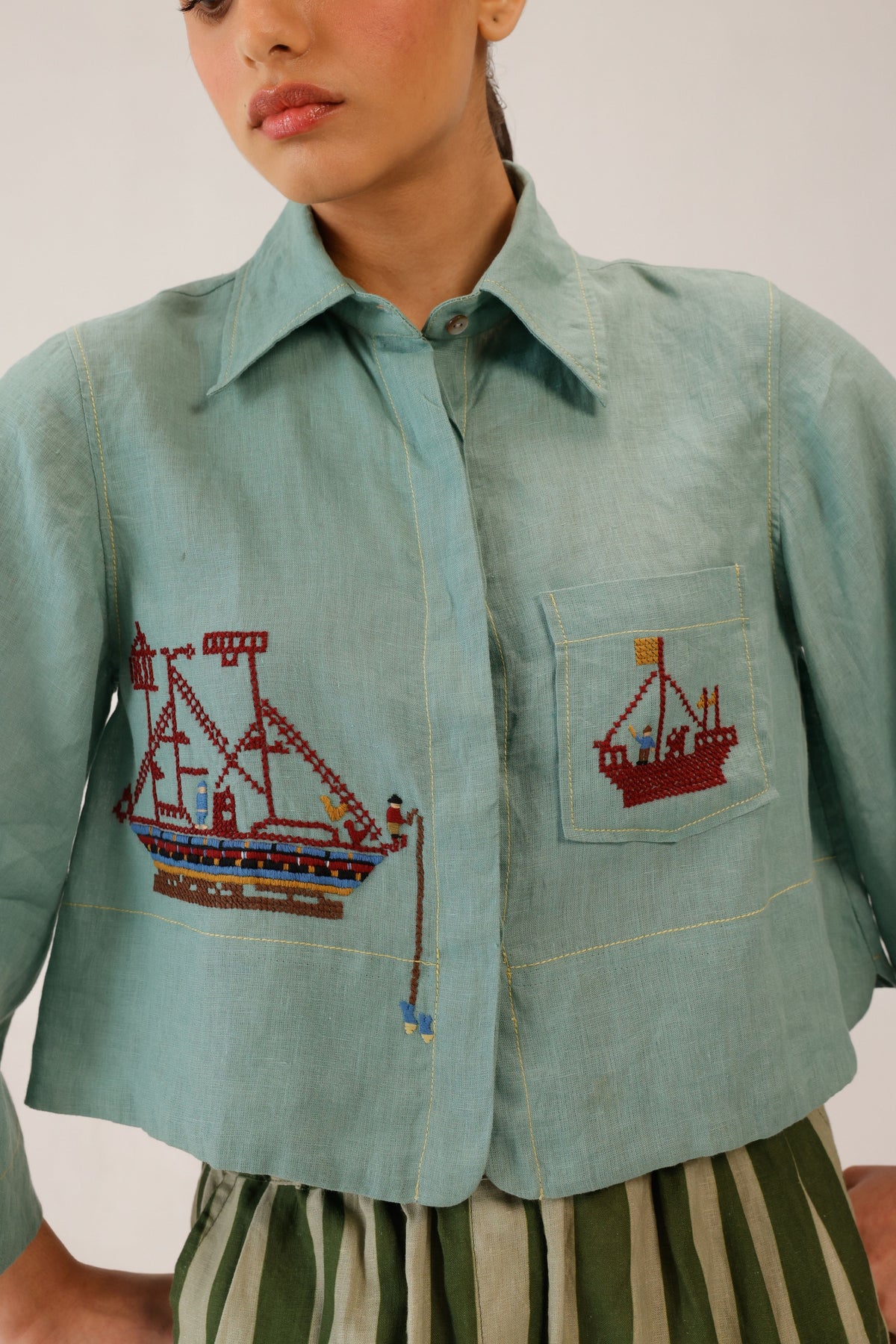Sailor Fern Top