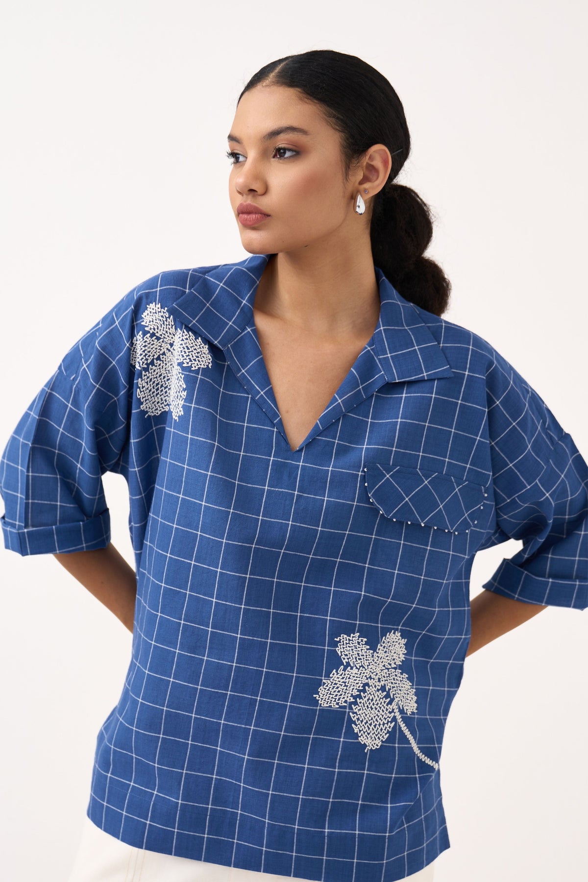 V Neck Co-Ord Set