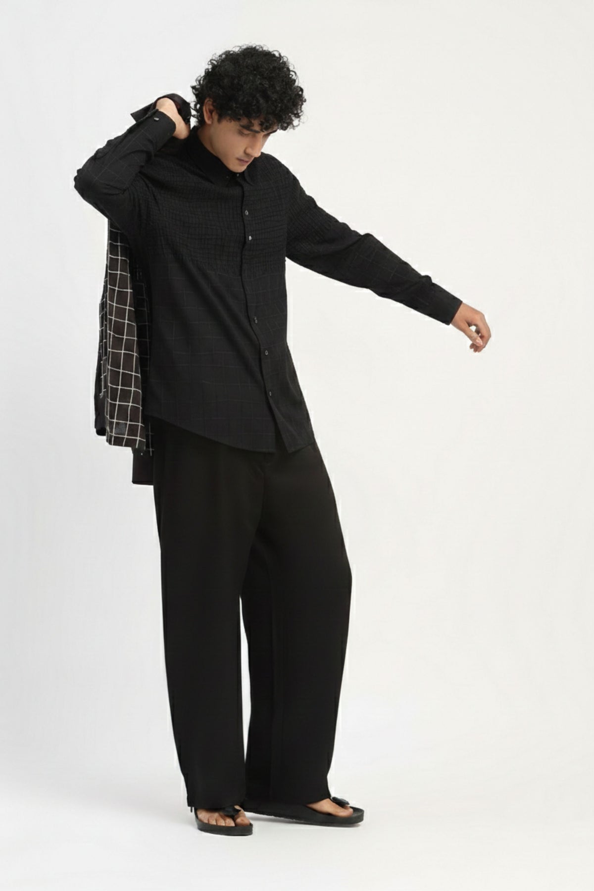 Big Small Aari Check Shirt