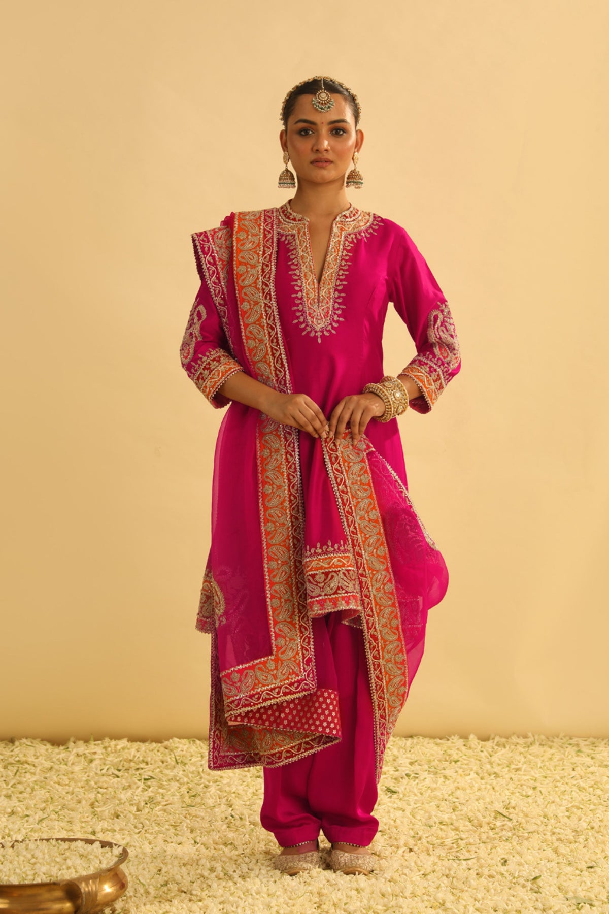 Rayana Pink Kurta Set