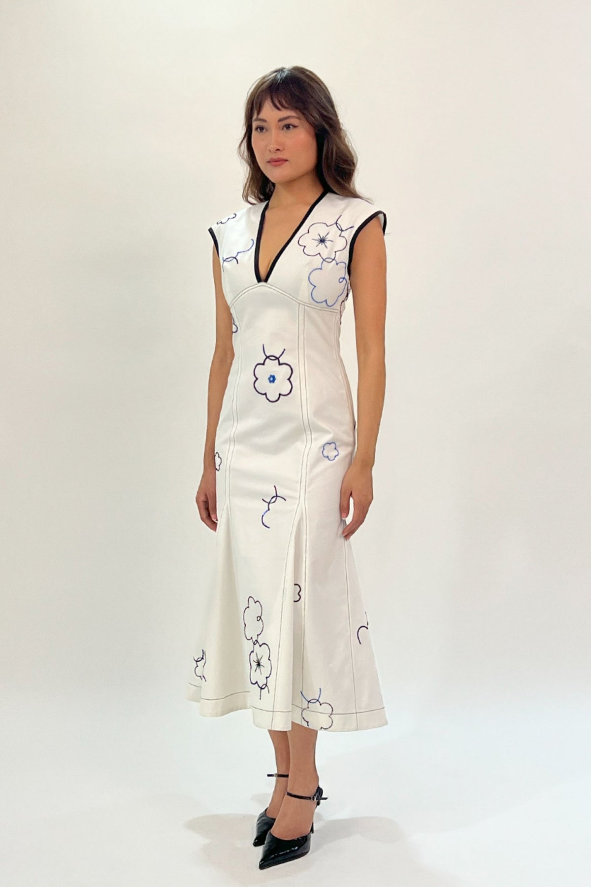 Peony Embellished Dress