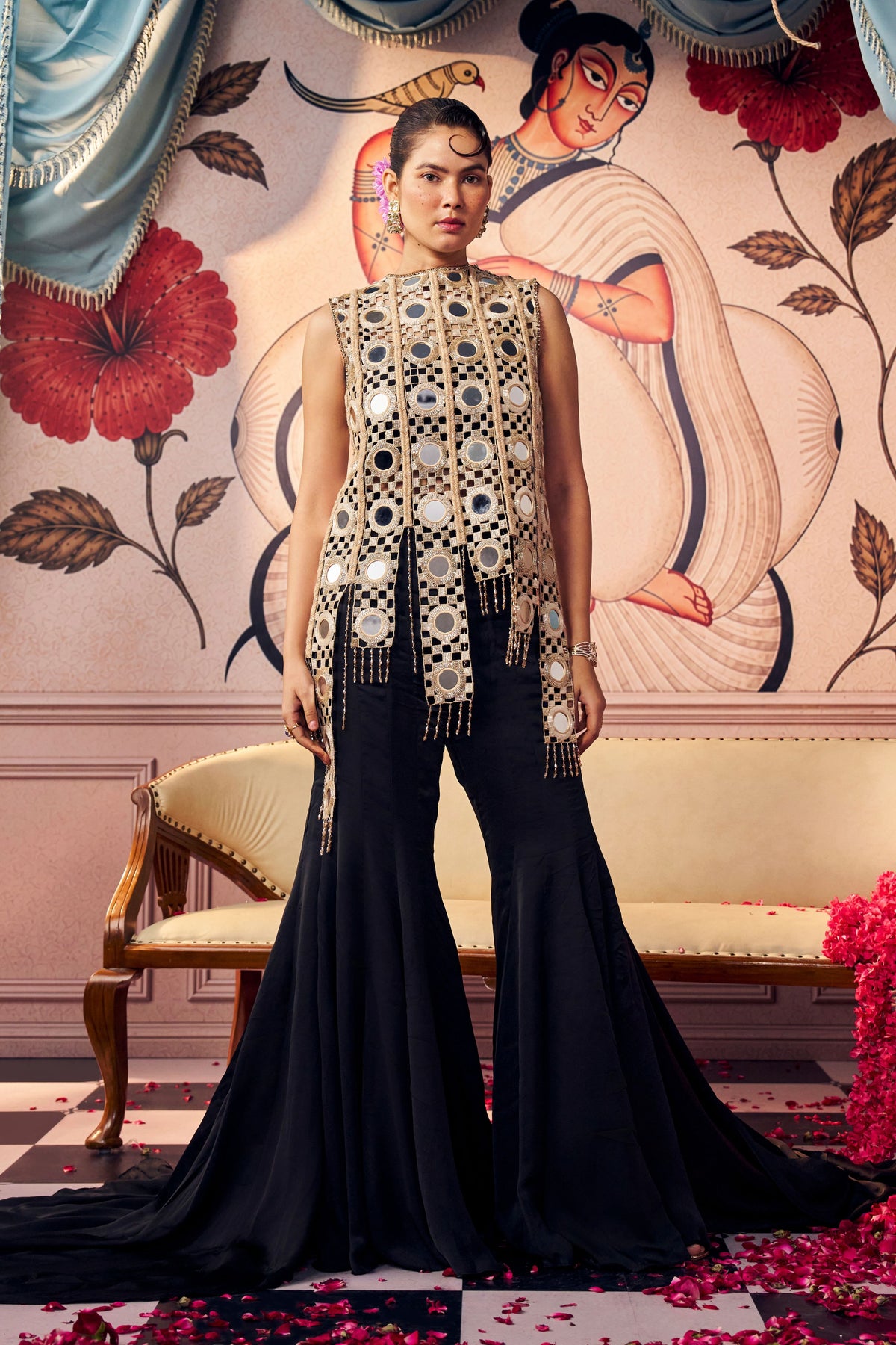 Black Mirror Sharara Set
