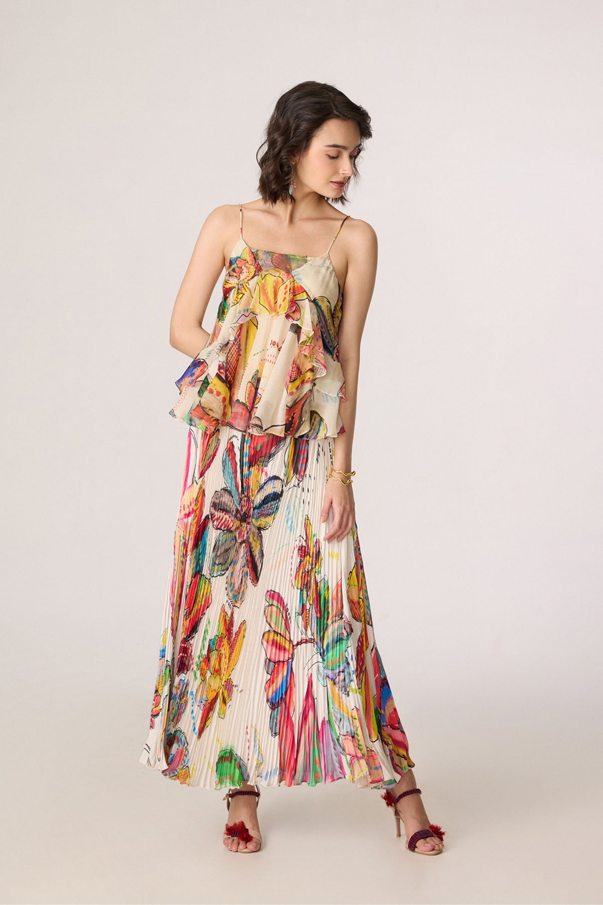 Zora Skirt & Genora Blouse Set