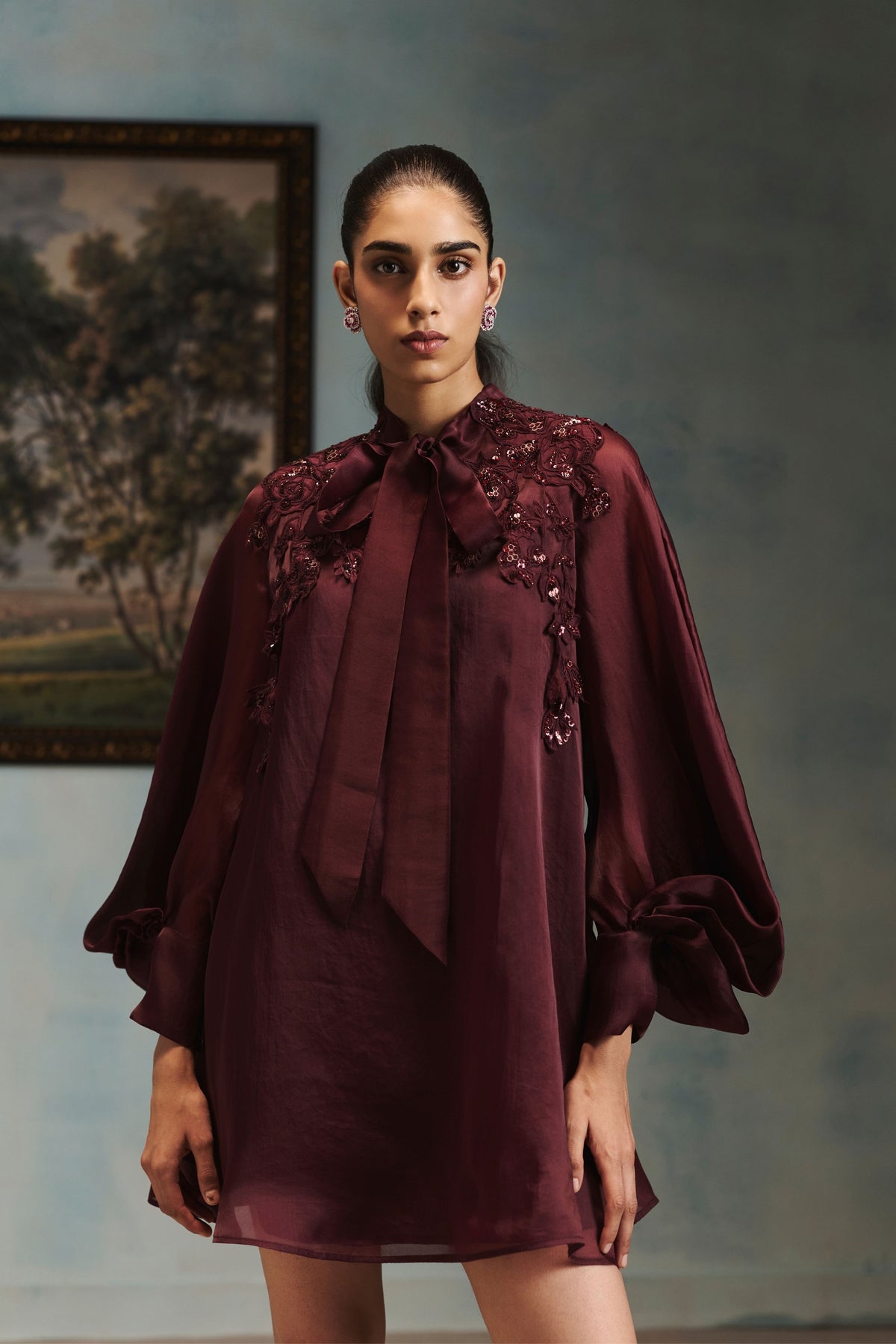Vienna Mulberry Dress