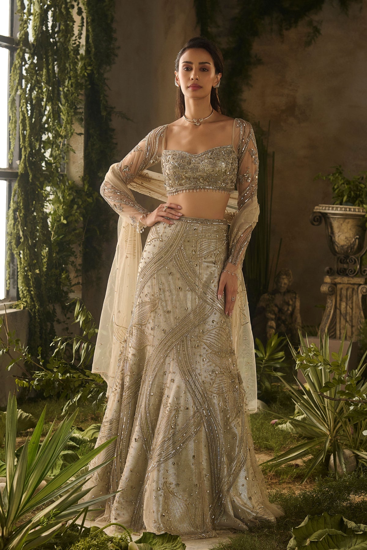 Molten Luxe Lehenga Set
