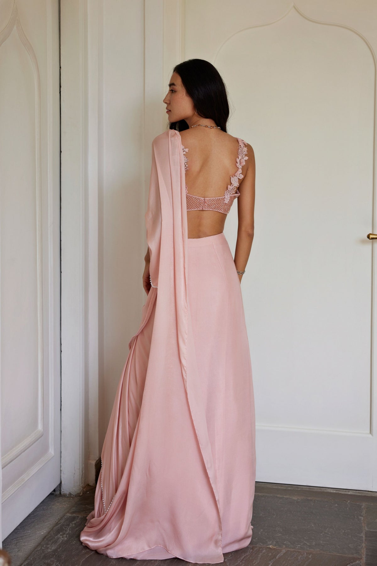 Maya Draped Saree Set
