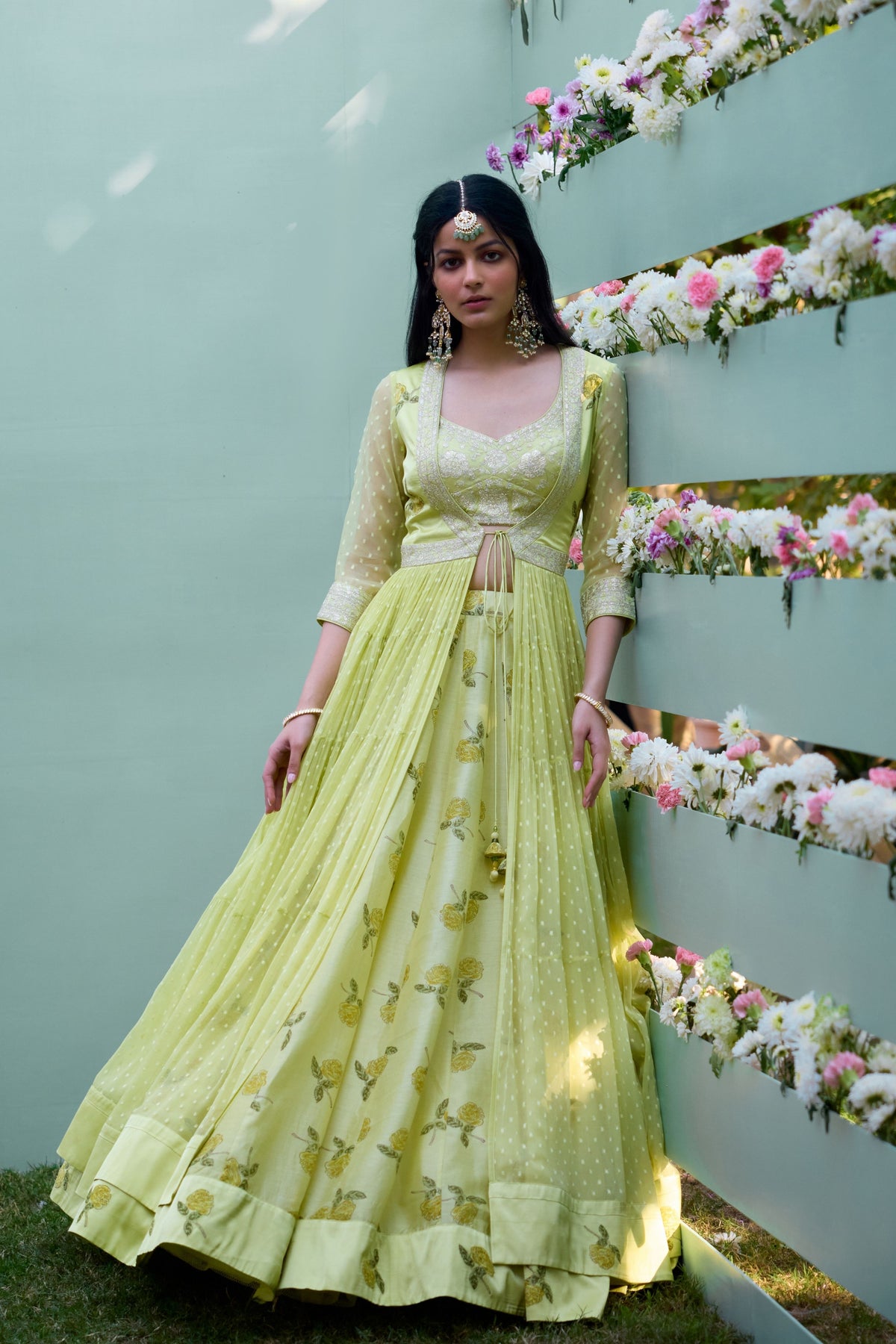 Canary Yellow Lehenga Set