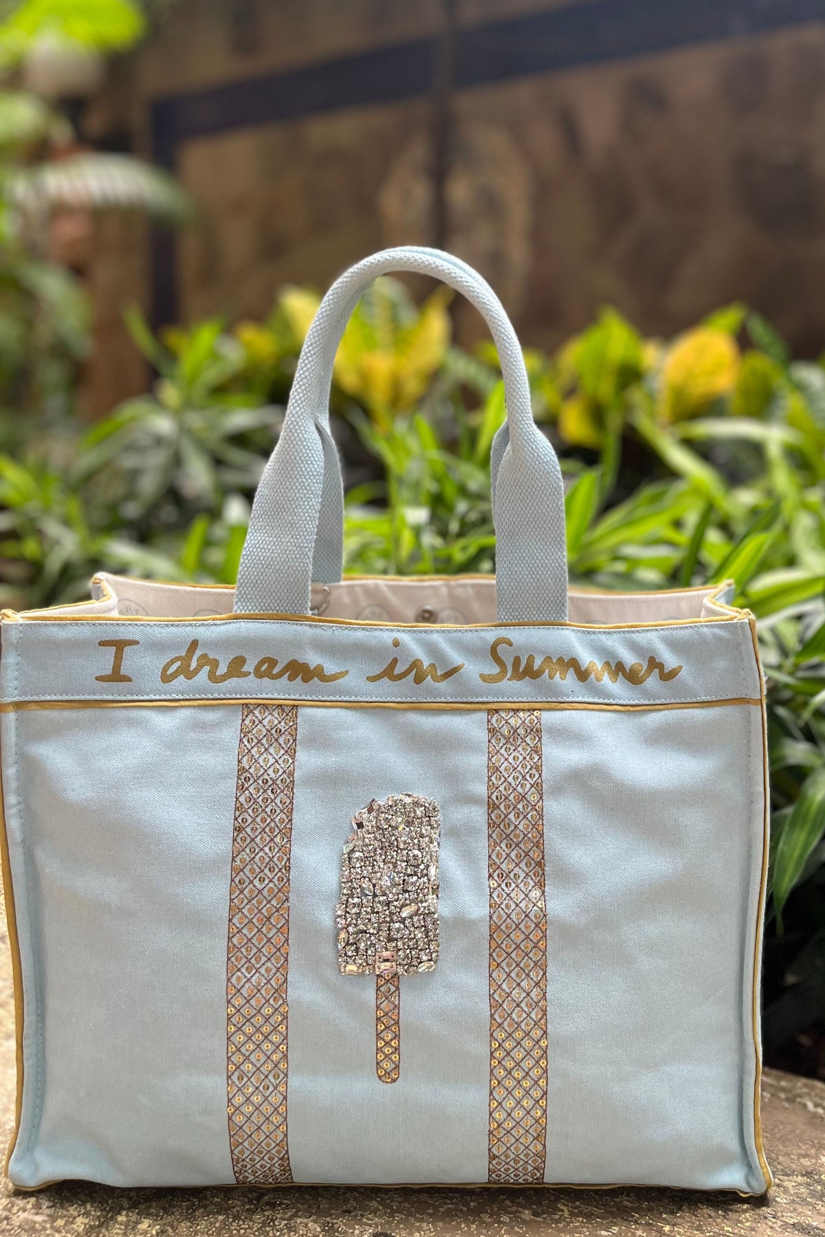 Summer Duo in Icy Blue Bag