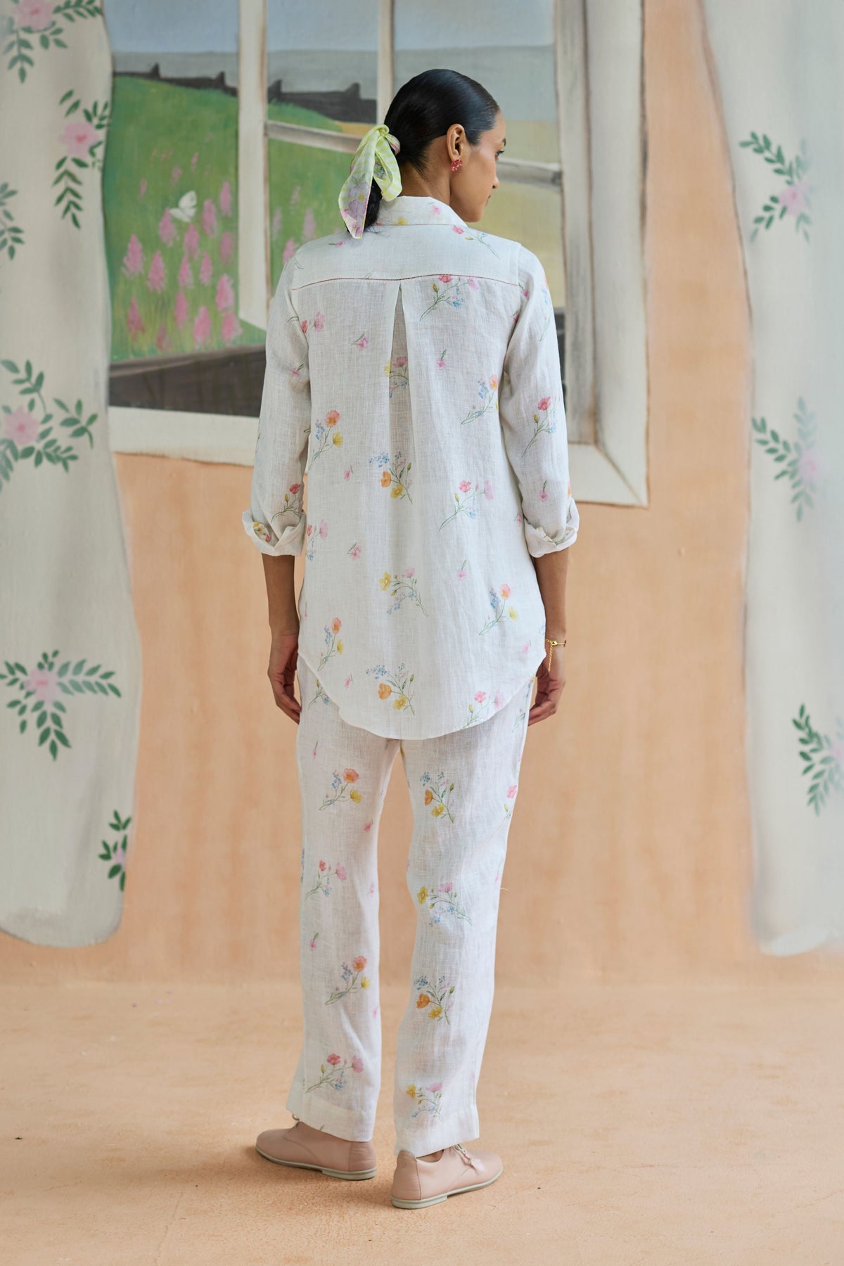Florist Co-ord Set Linen