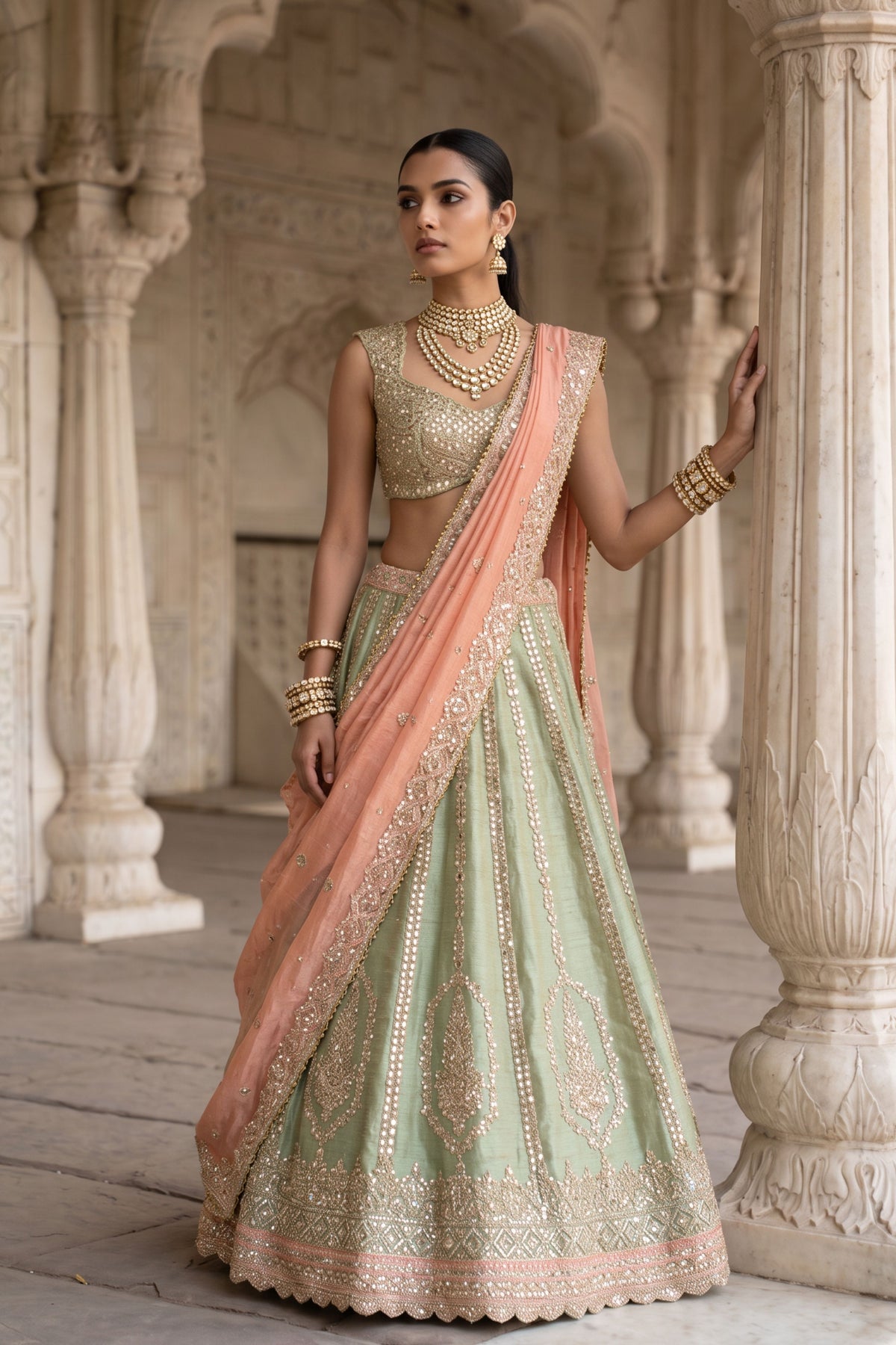 Amrai Gulnaar Lehenga Set
