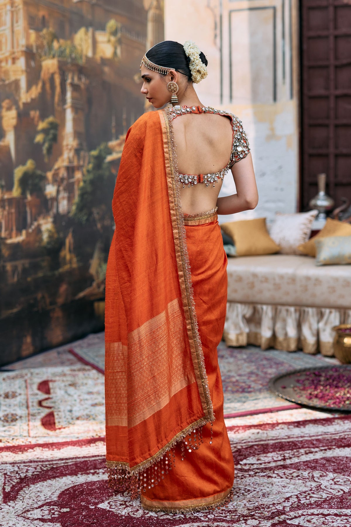 Vajramani Saree Set