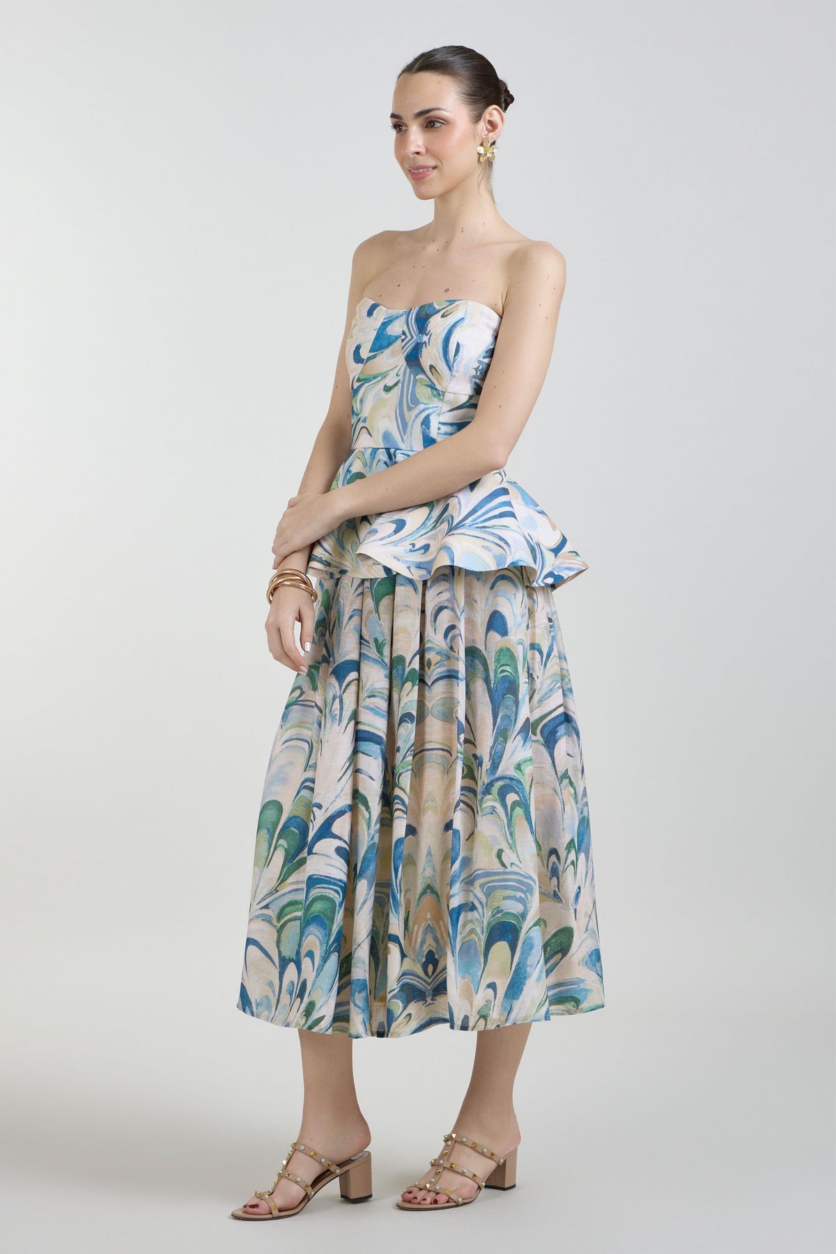 Penelope Peplum Skirt Set