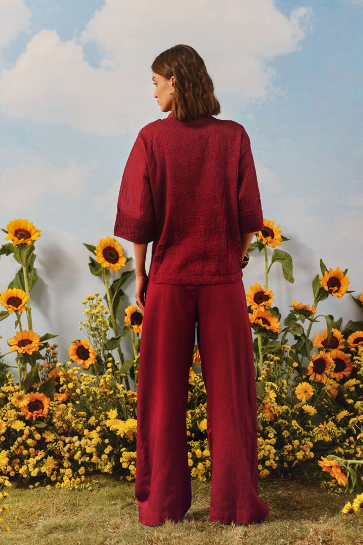 Box Pleat Palazzos