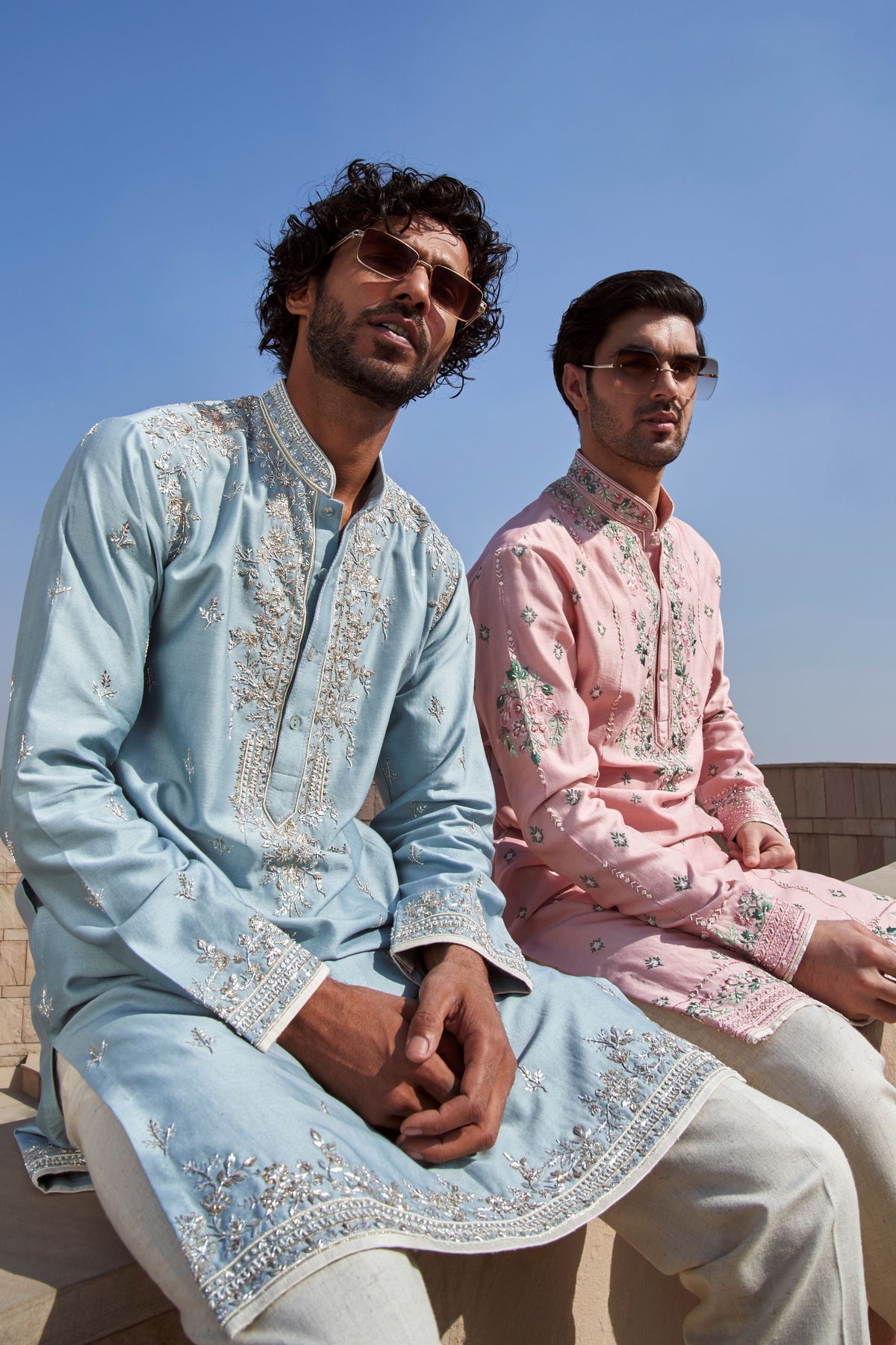 Soft Pink Tutty Fruity Kurta