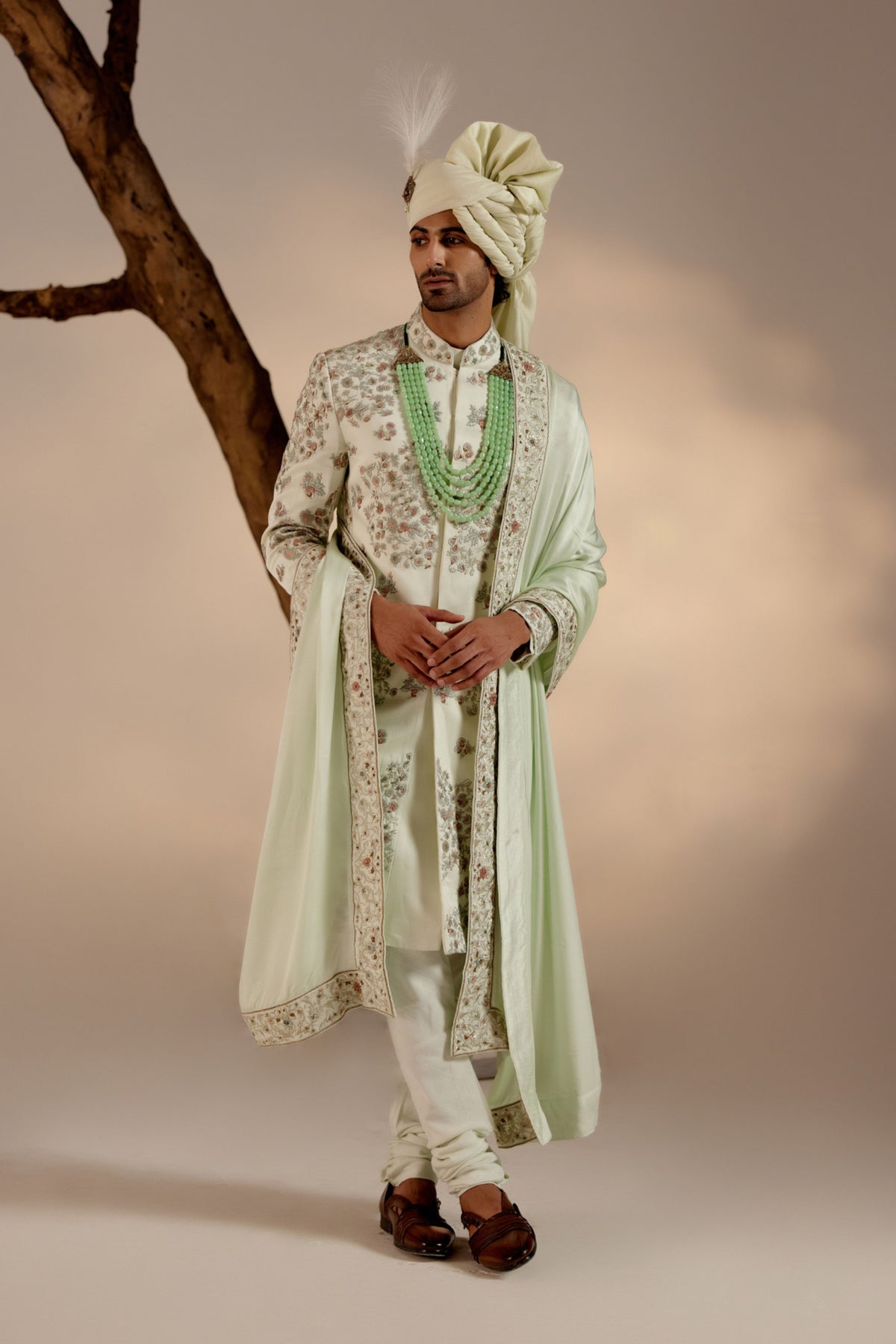 The Elegant Groom Sherwani Set