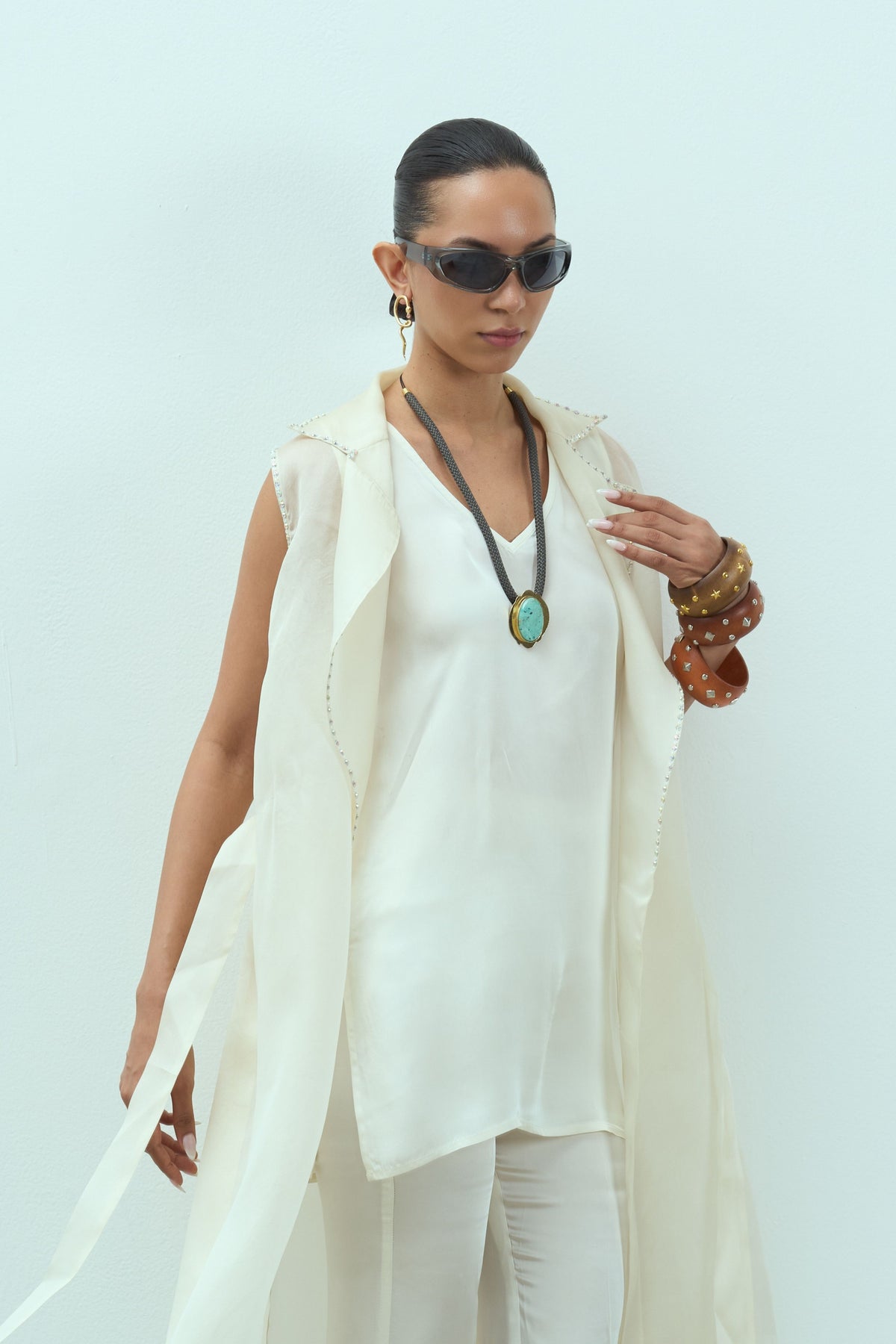 Egg Shell Zinnia Set