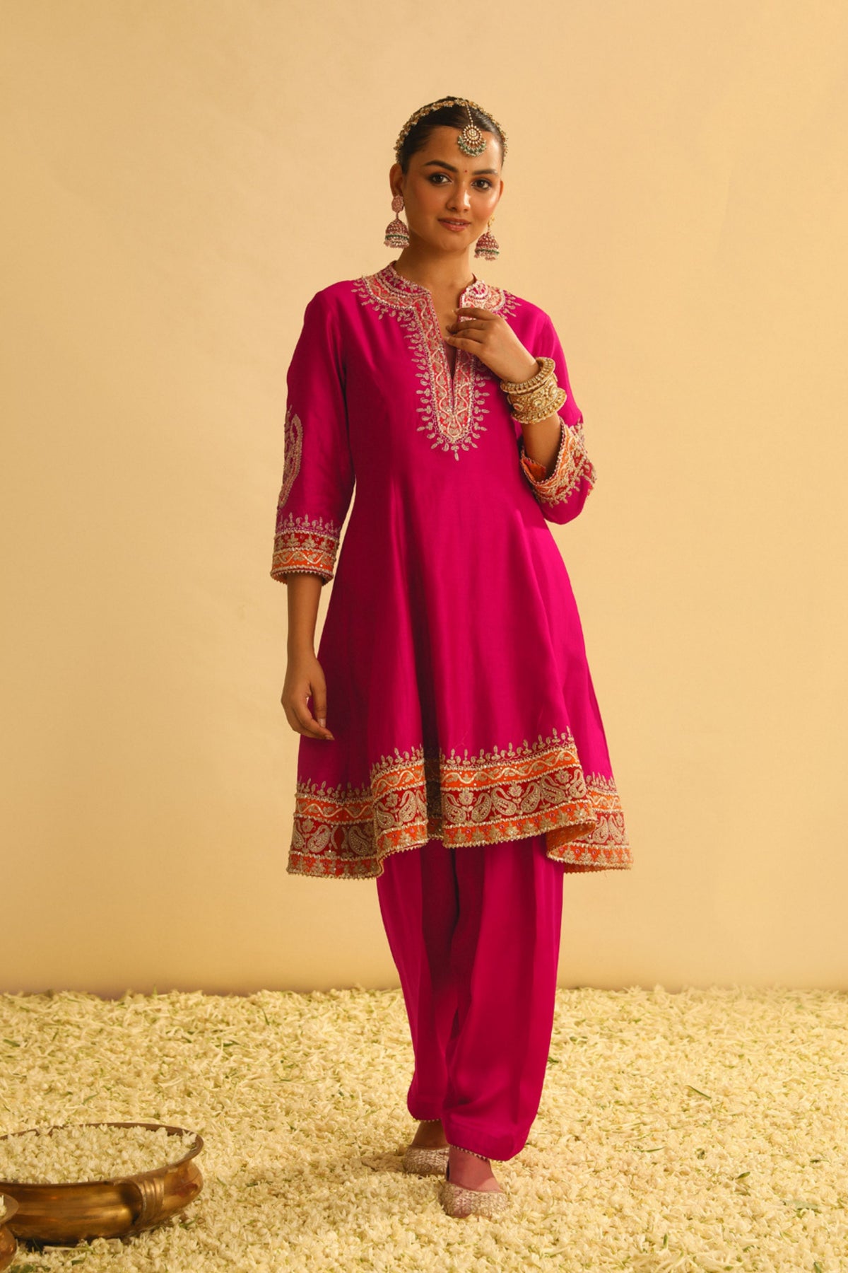 Rayana Pink Kurta Set