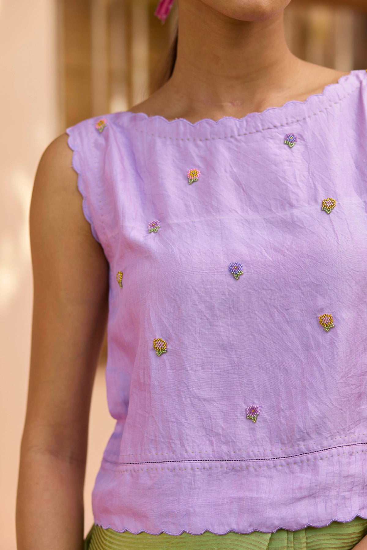 Awakening Lavender Blouse