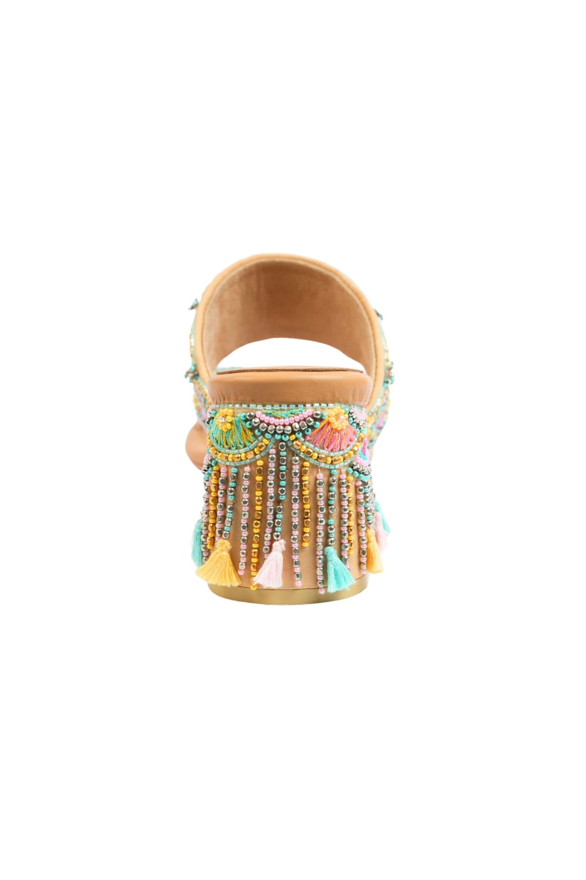 Kaleido Dark Beige Heels