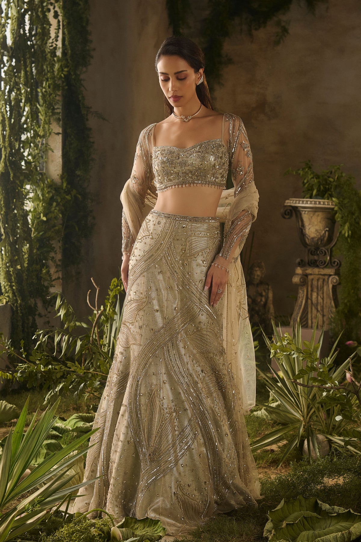 Molten Luxe Lehenga Set