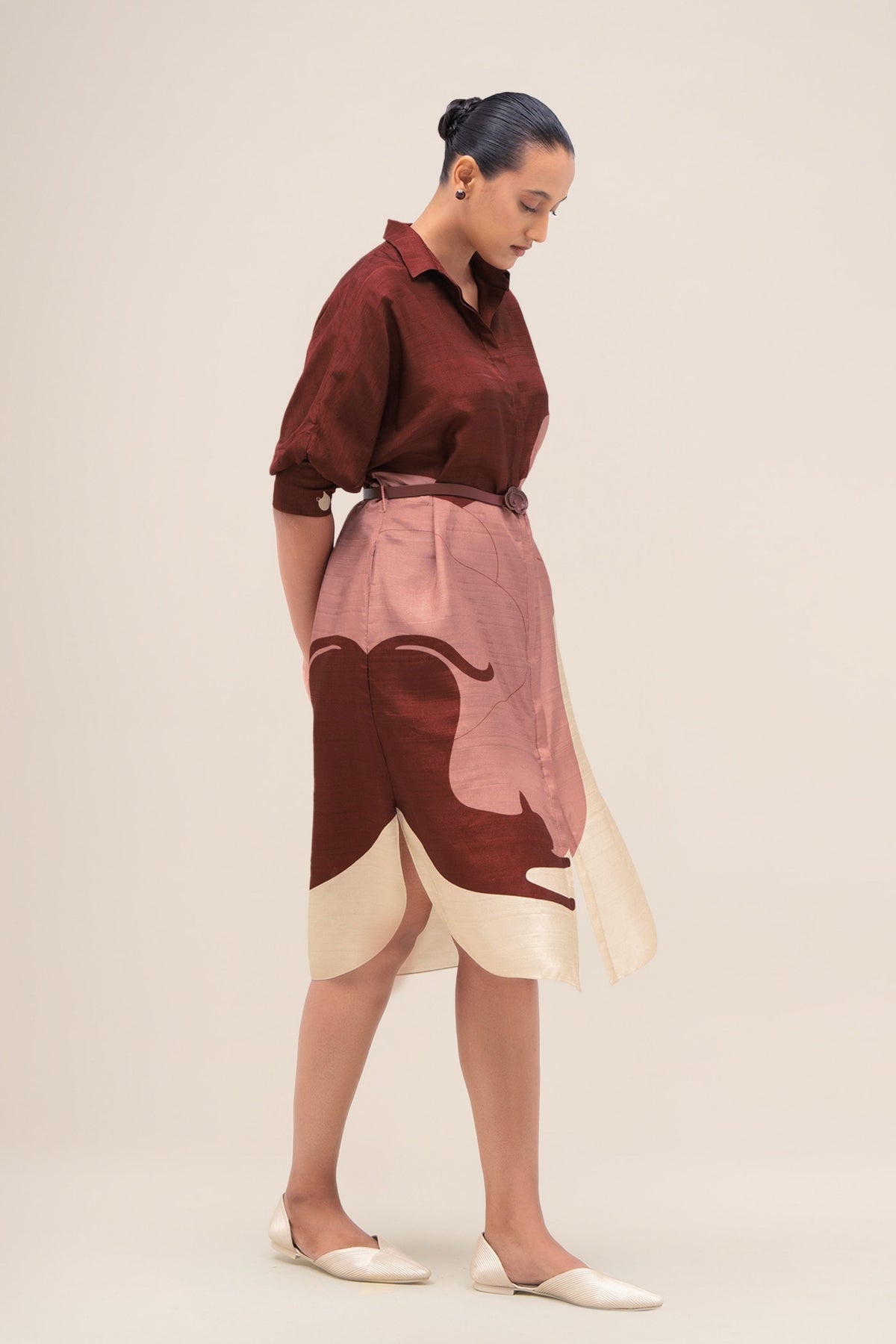 Lina Brick Dress