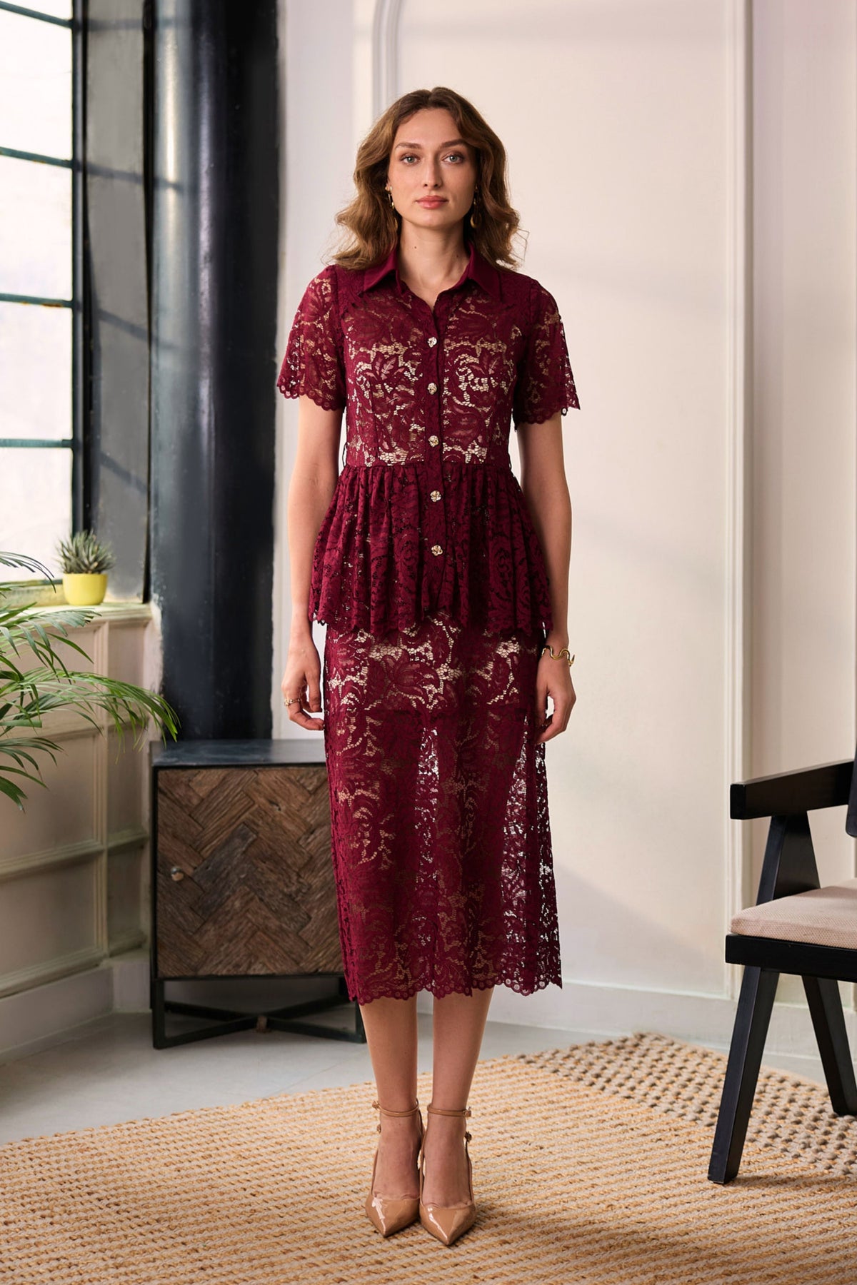 Opera Ruby Co-ord Set