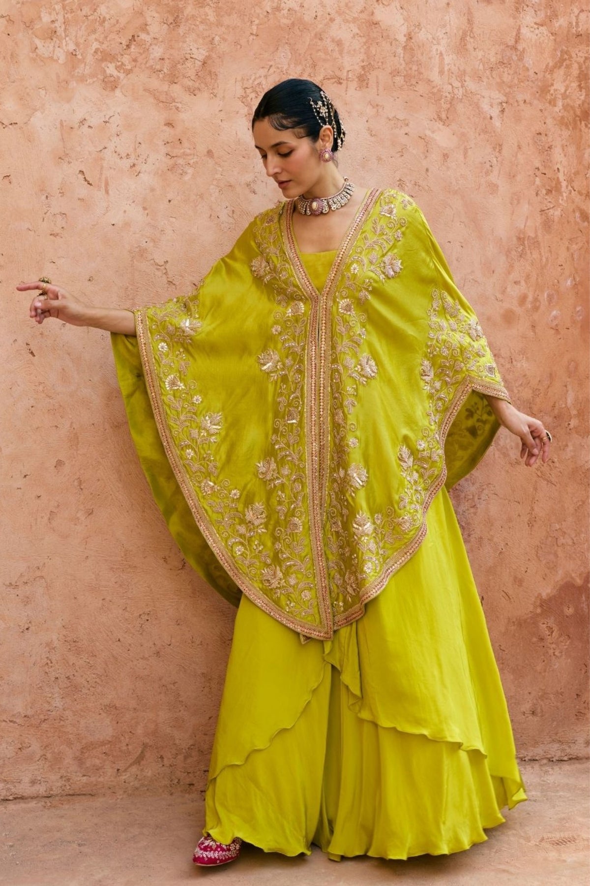 Shehnaaz Cape Set
