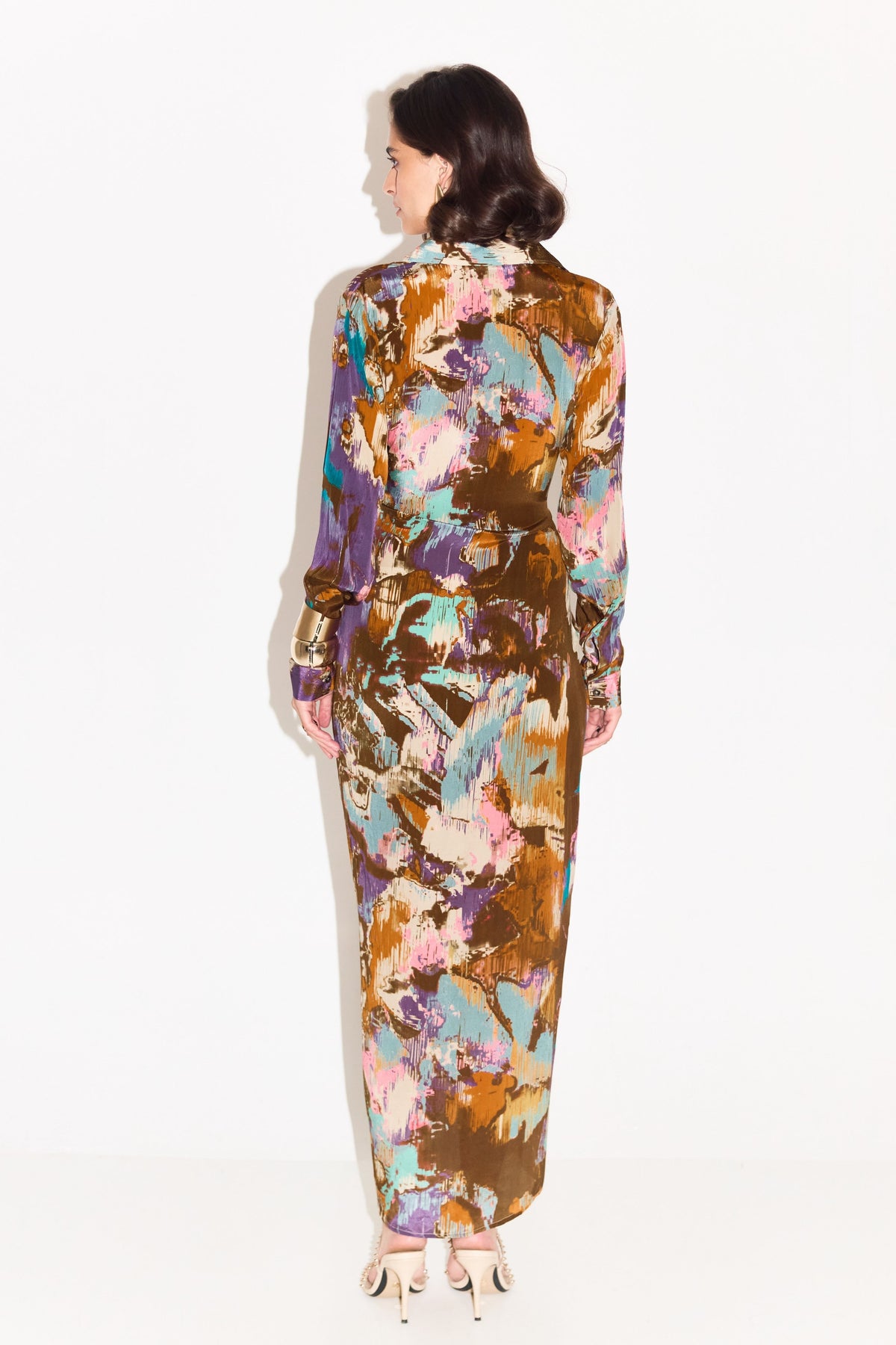 Opal Printed Layered Dress