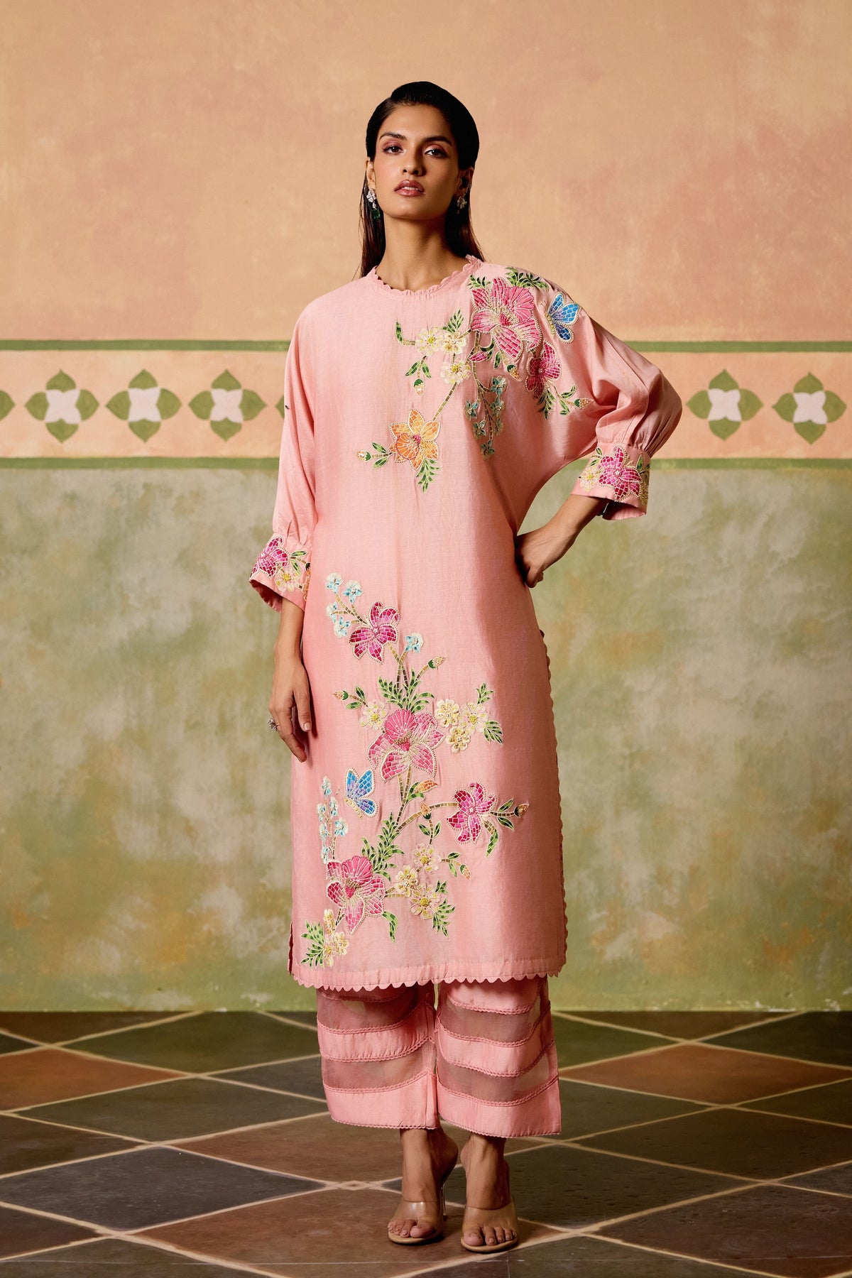 Kimono Kurta With Pants