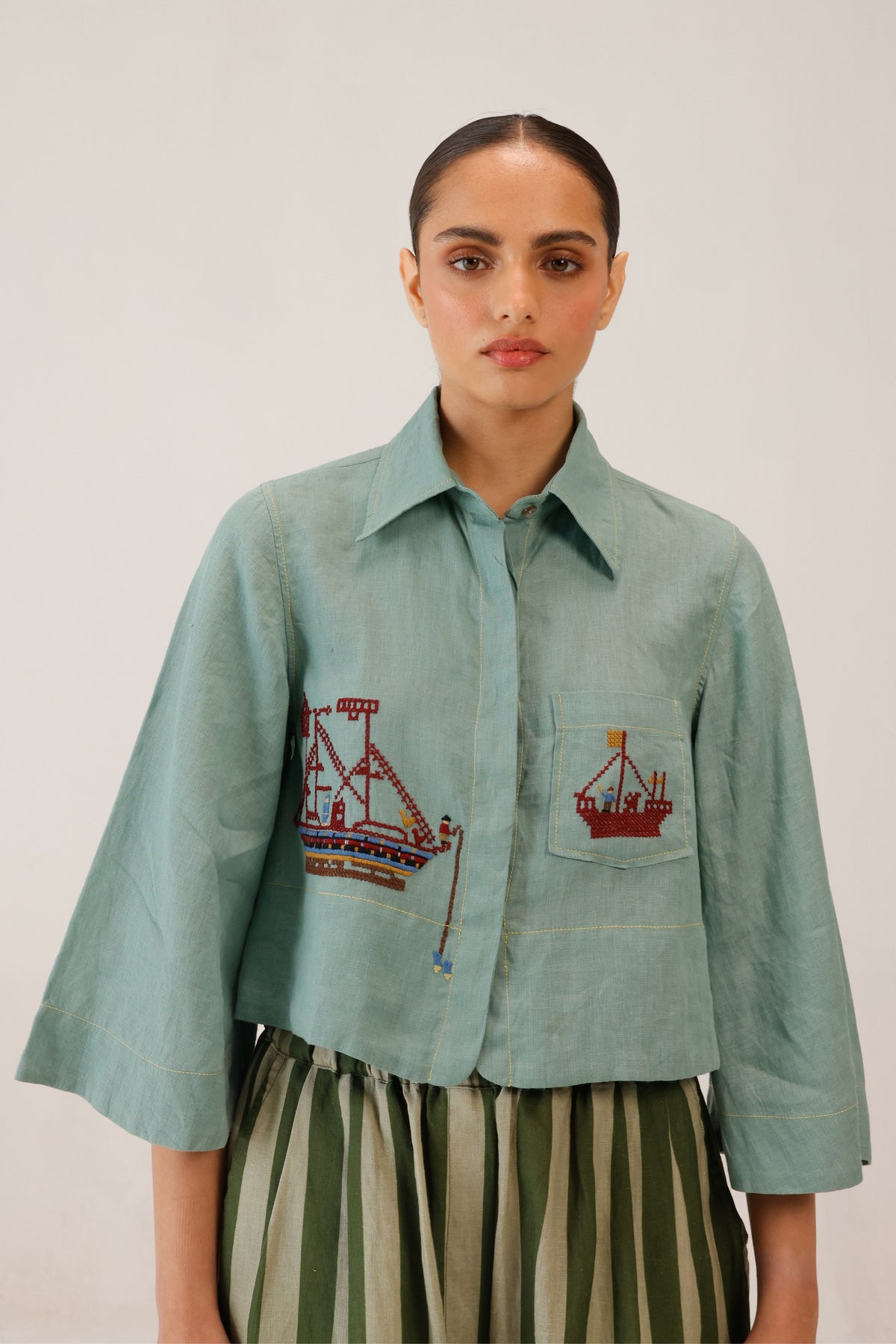Sailor Fern Top