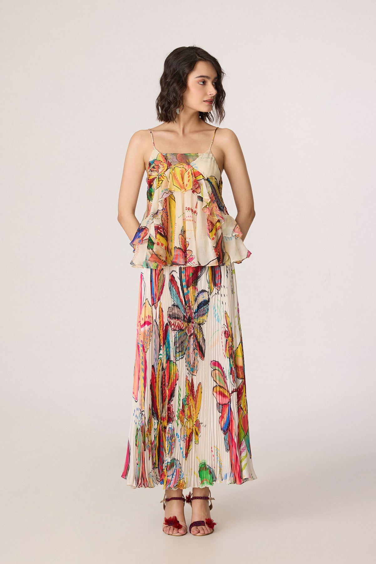 Zora Skirt & Genora Blouse Set