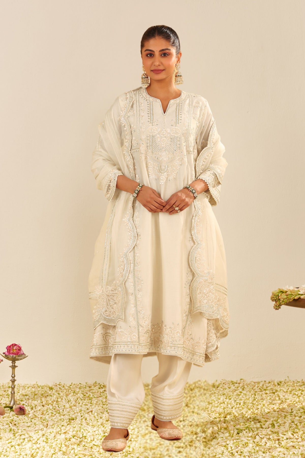 Maziya Daisy Kurta With Salwar