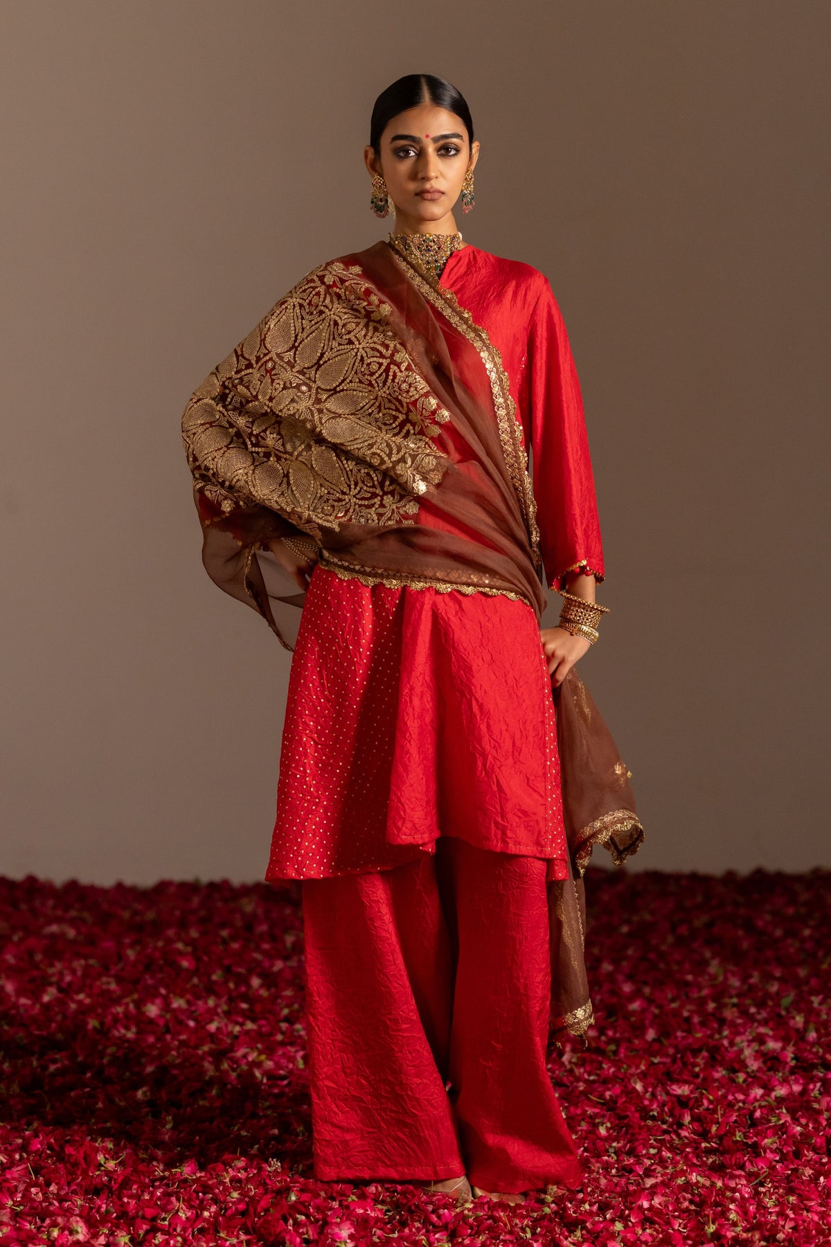 Short Bias Kurta Set