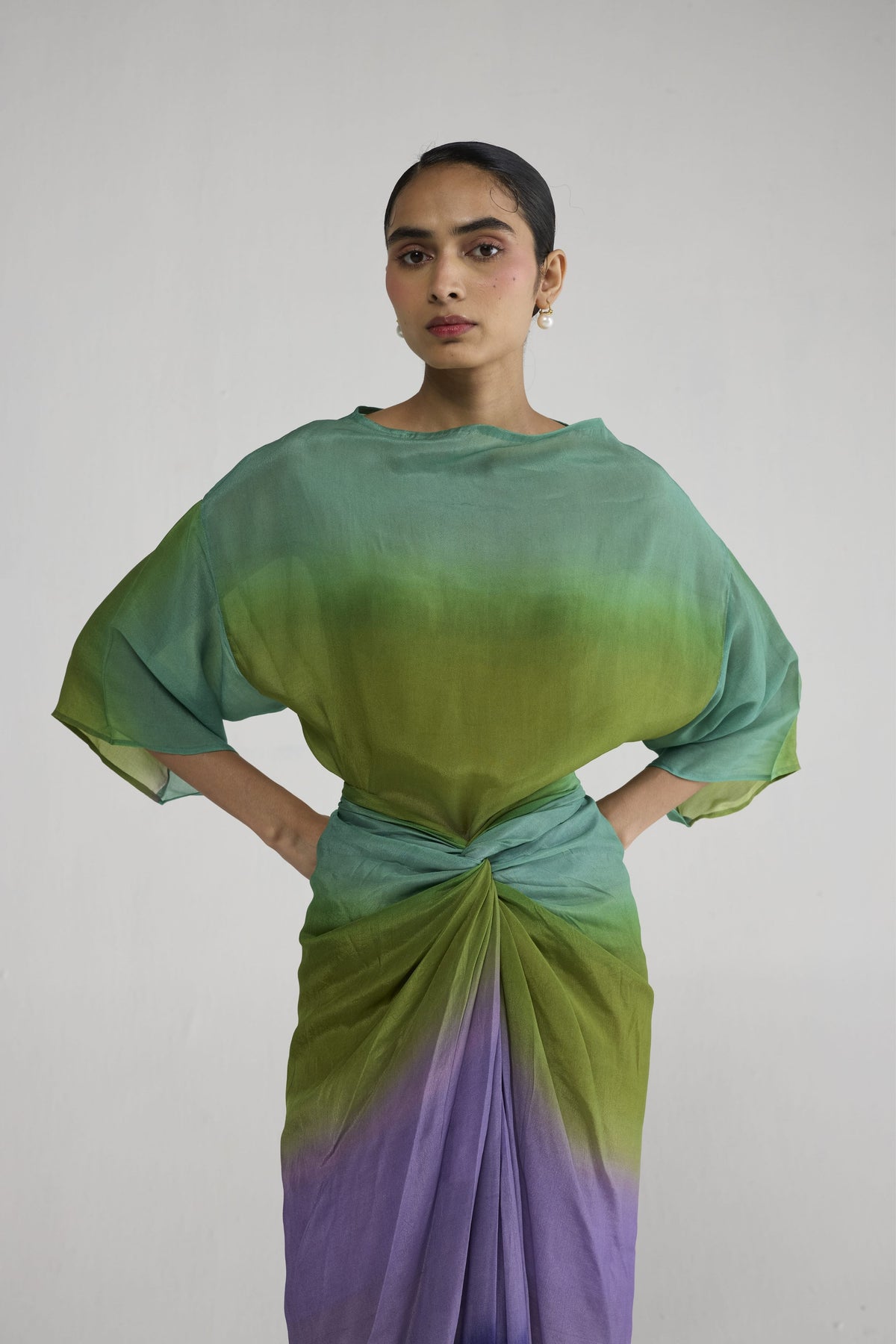 Hana Knotted Skirt Set