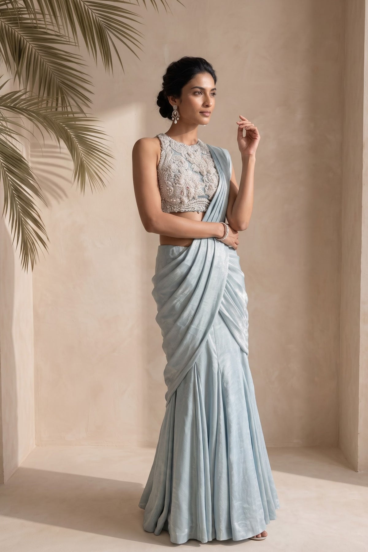 Verena Draped Saree Set