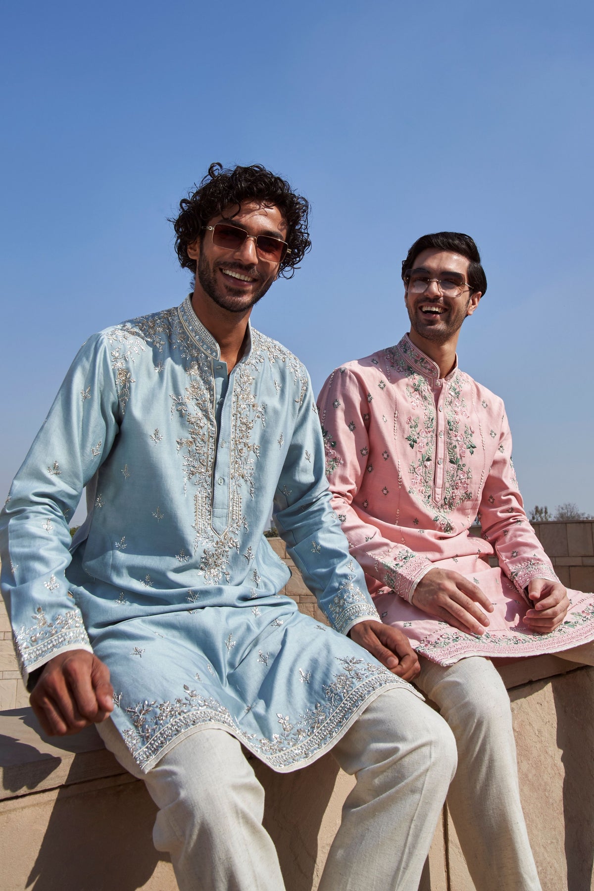 Soft Pink Tutty Fruity Kurta