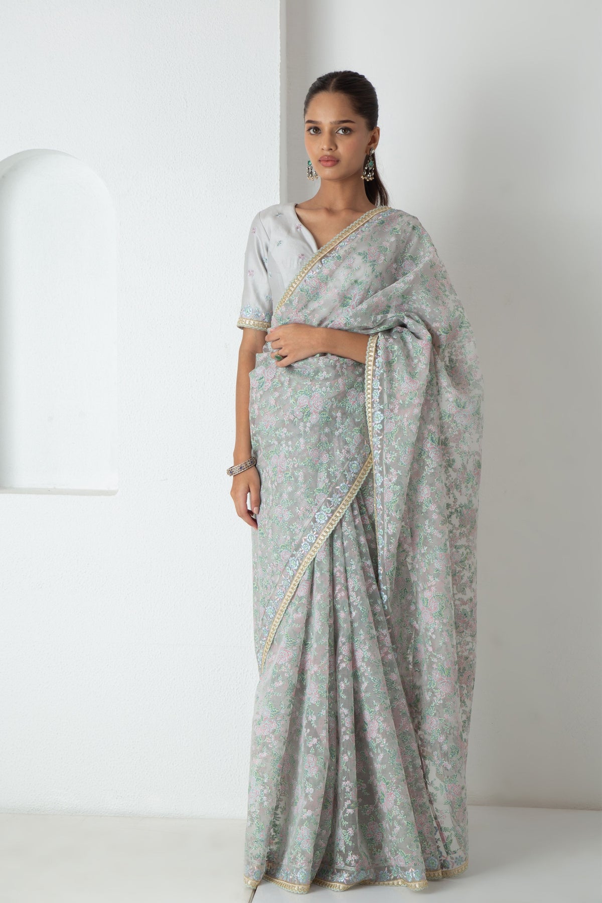 Rinsha Saree With Blouse