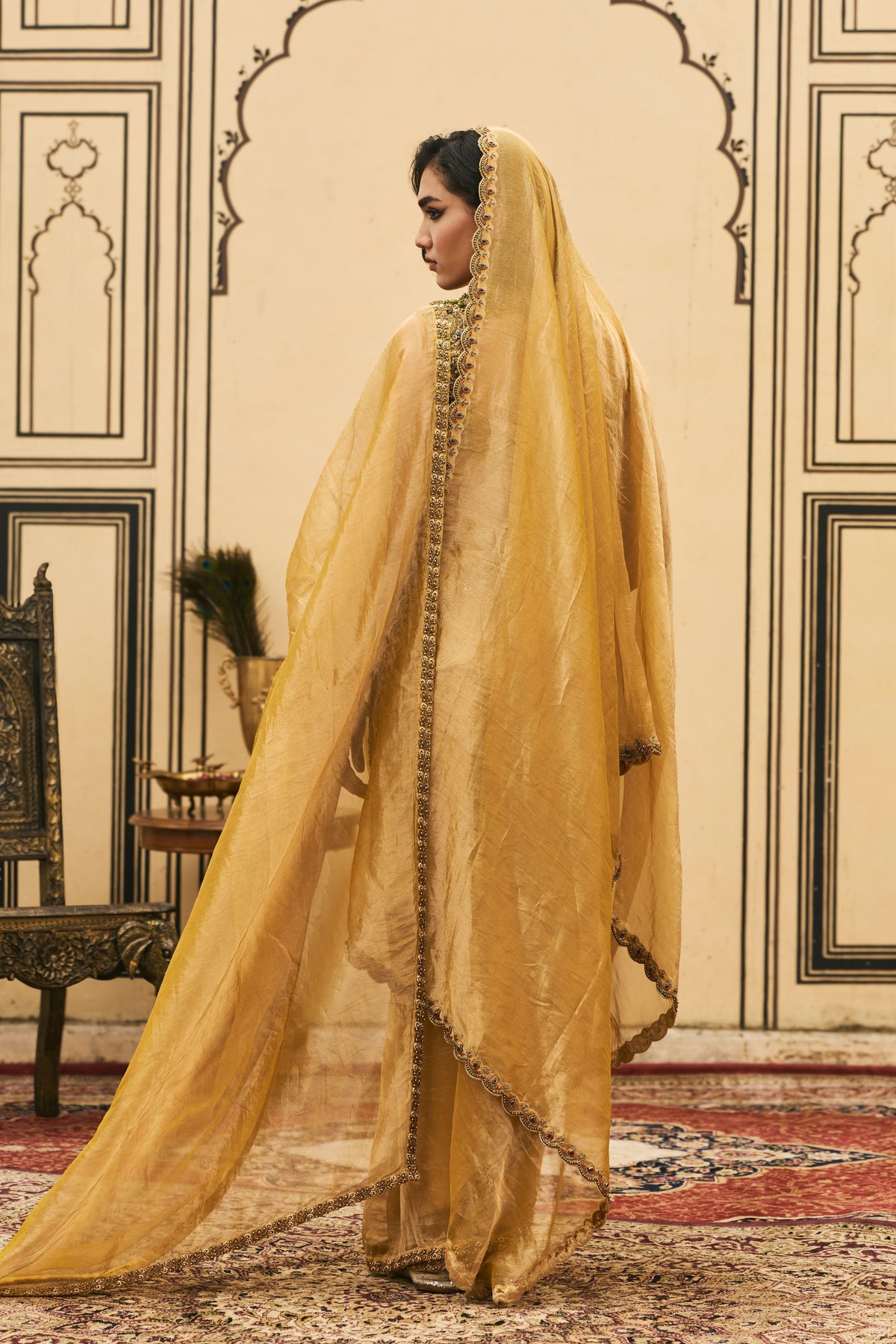 Haridra Saree Set