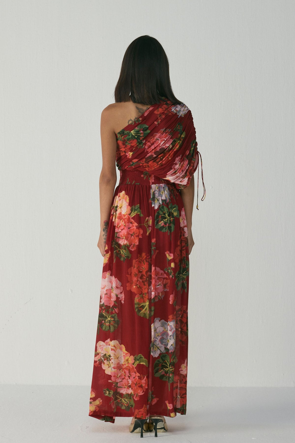 Jingle One Shoulder Dress