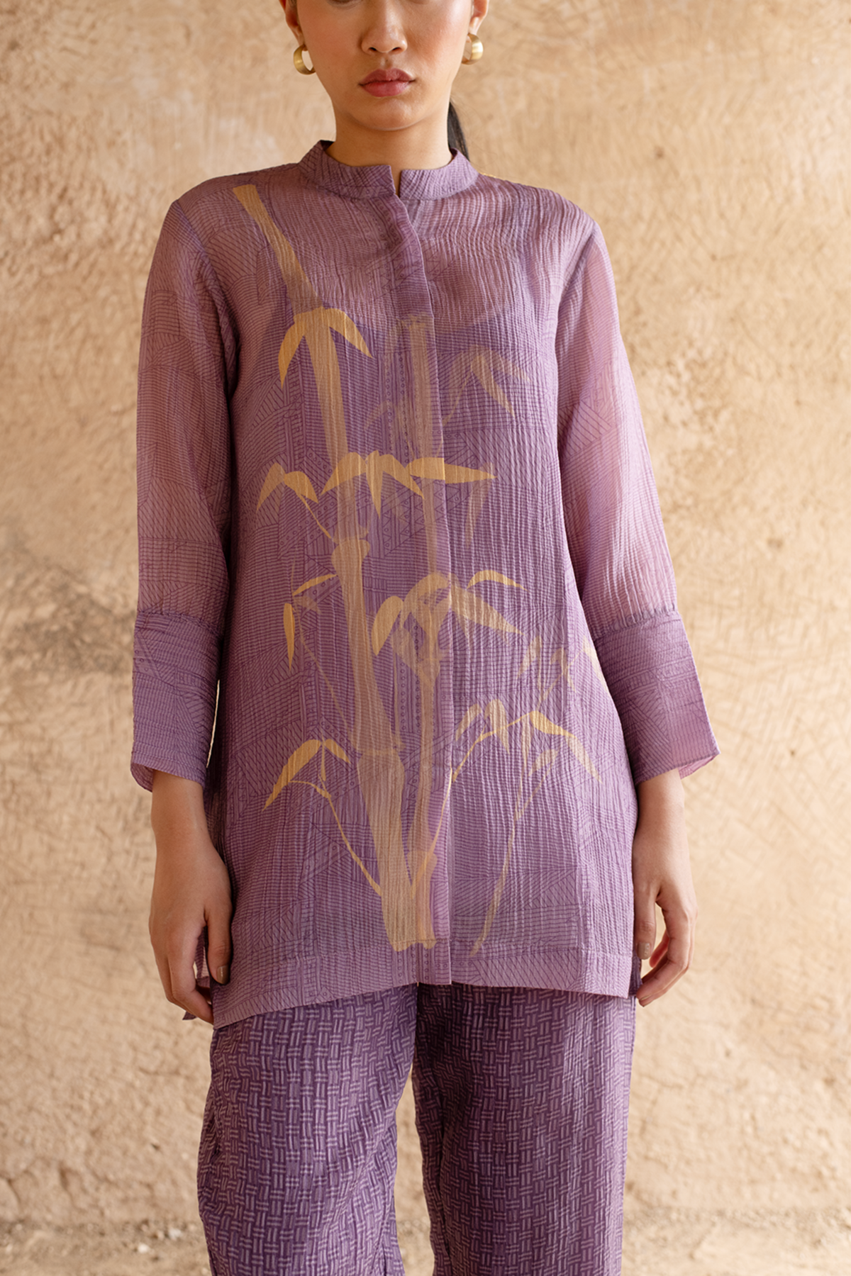 Lavender Tunic Set