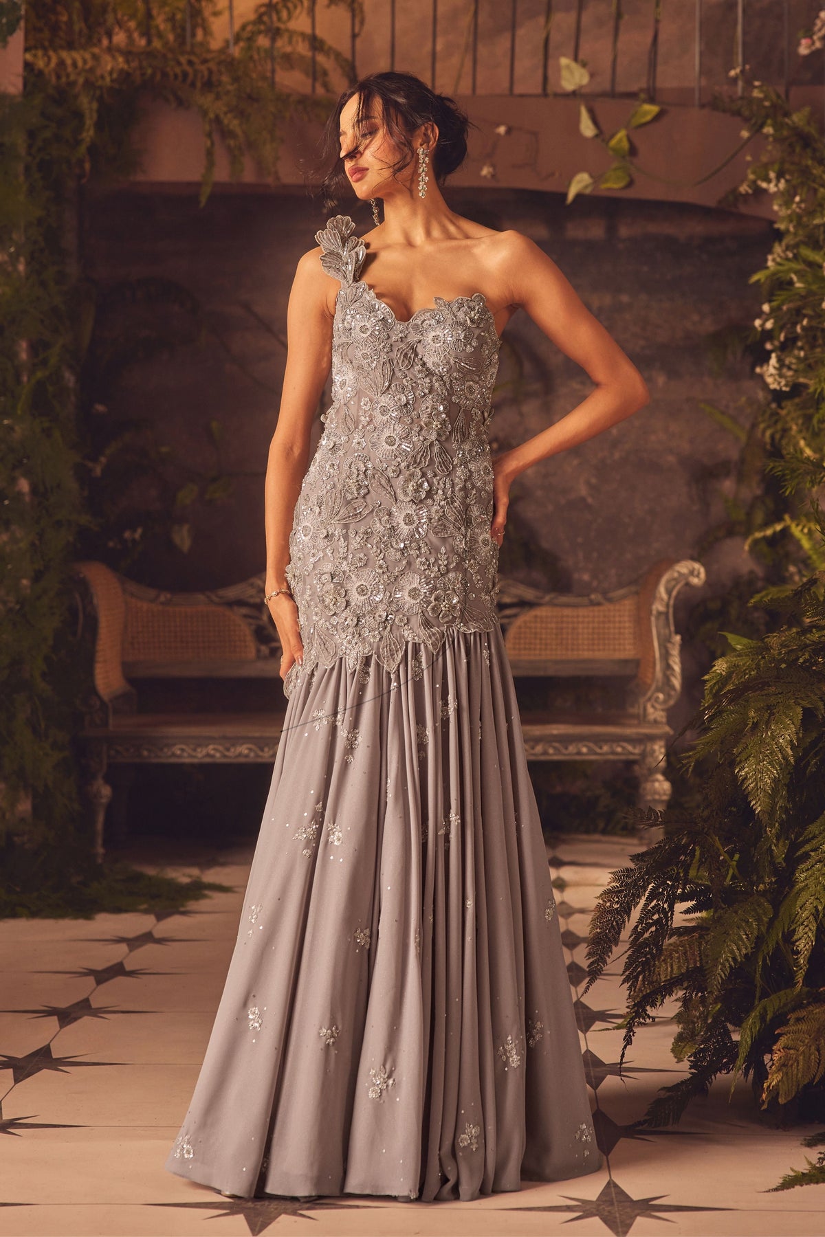Ethereal Mermaid Gown